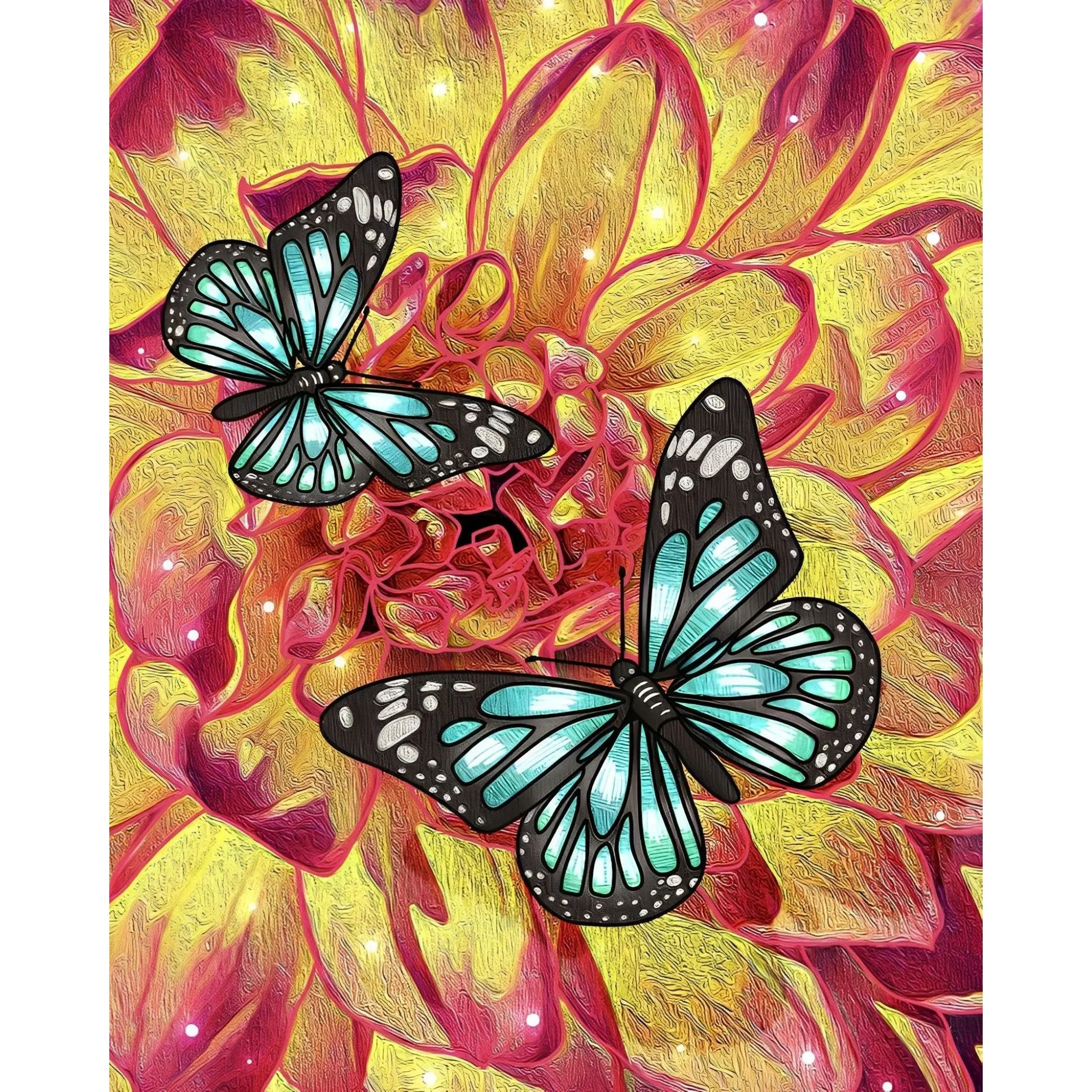 Butterfly Duo | Diamond Painting - Image 2