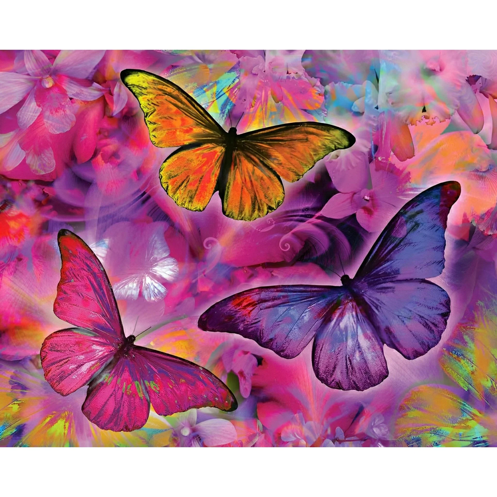 Dancing Butterflies | Diamond Painting - Image 2