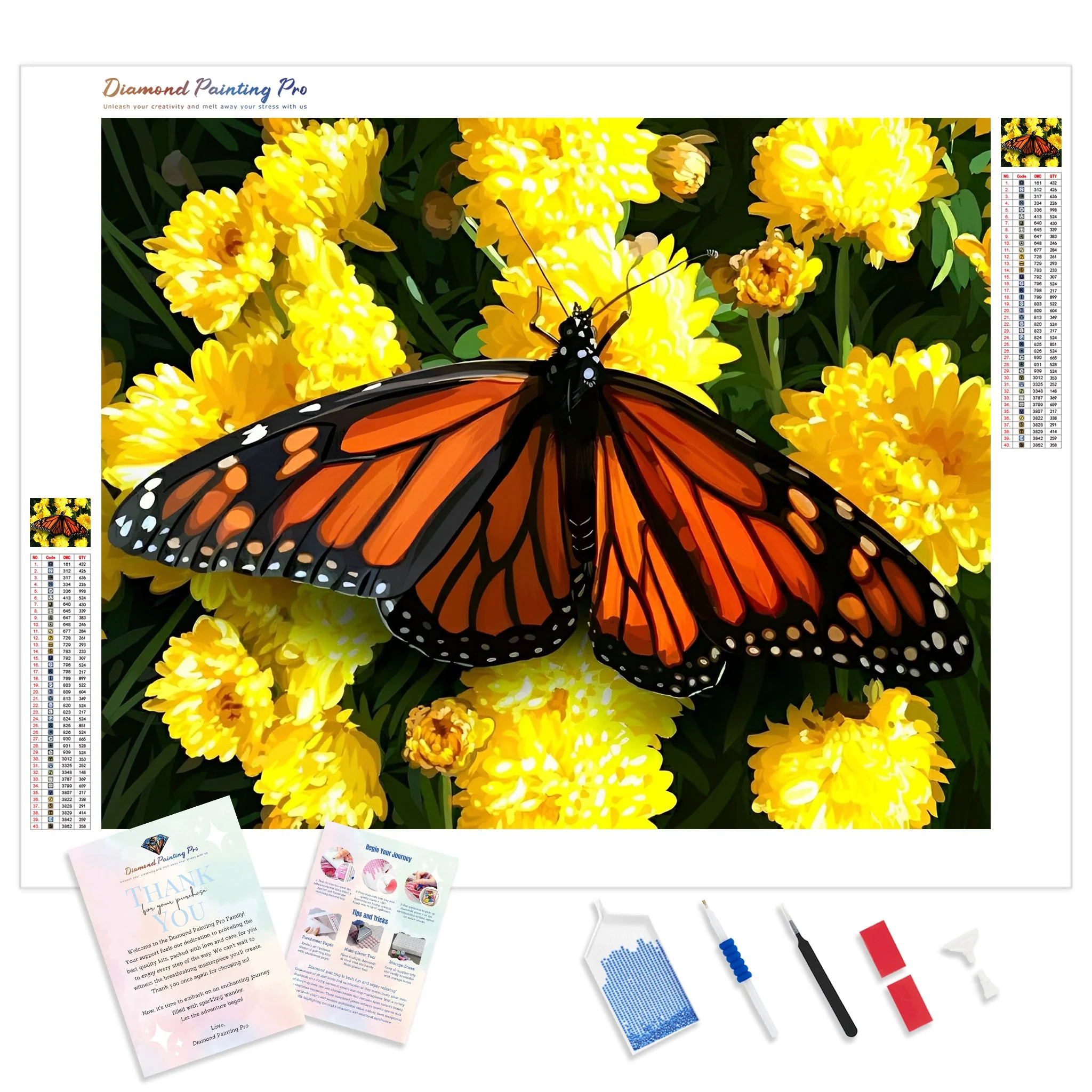 Monarch Dreams | Diamond Painting
