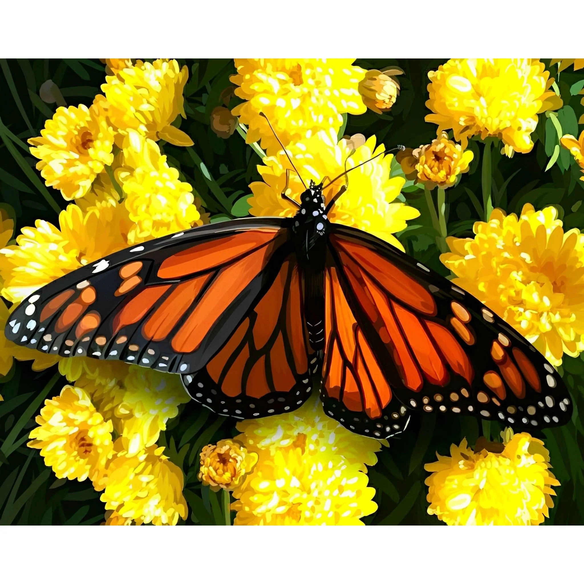 Monarch Dreams | Diamond Painting - Image 2