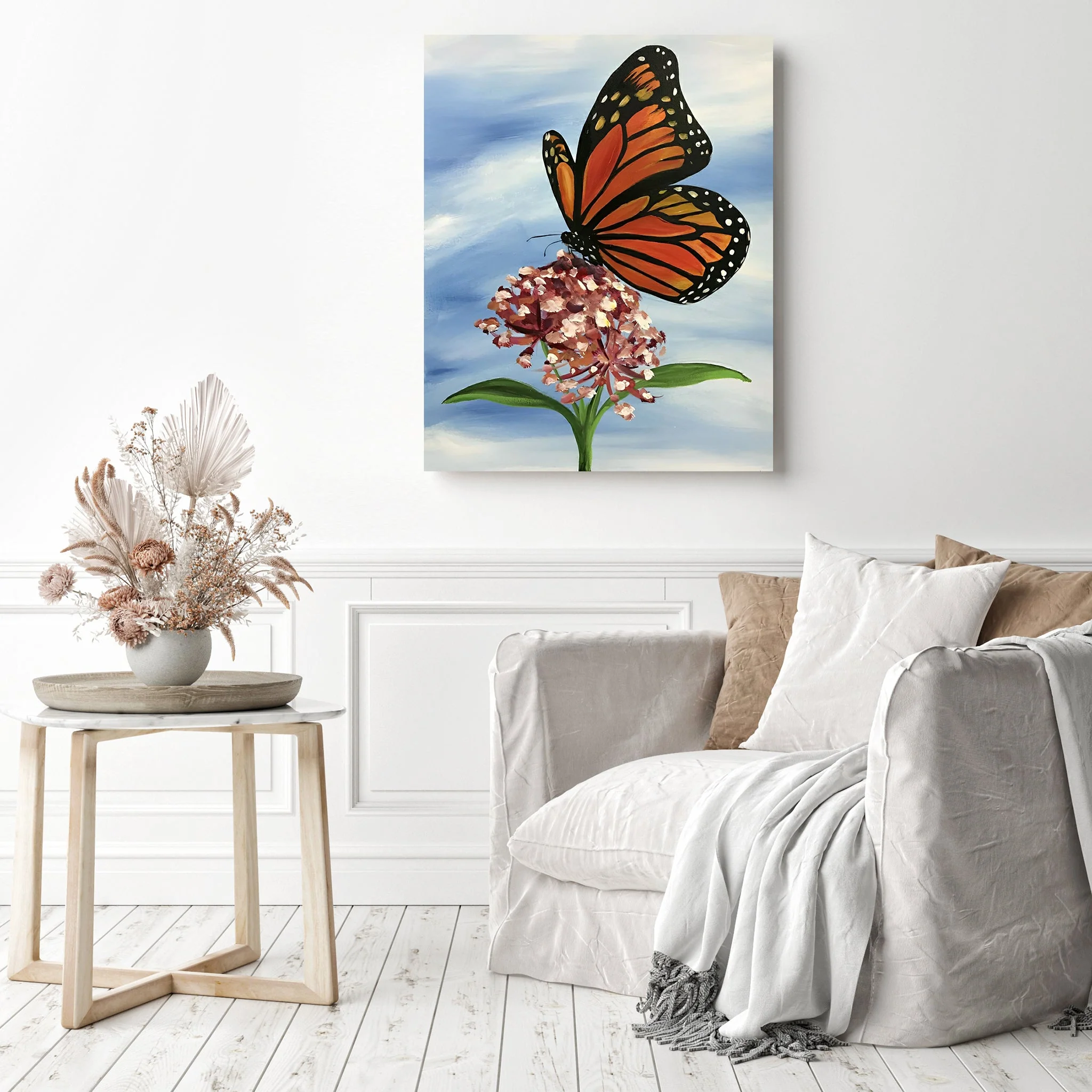 Monarch Butterfly Serenade | Diamond Painting - Image 3