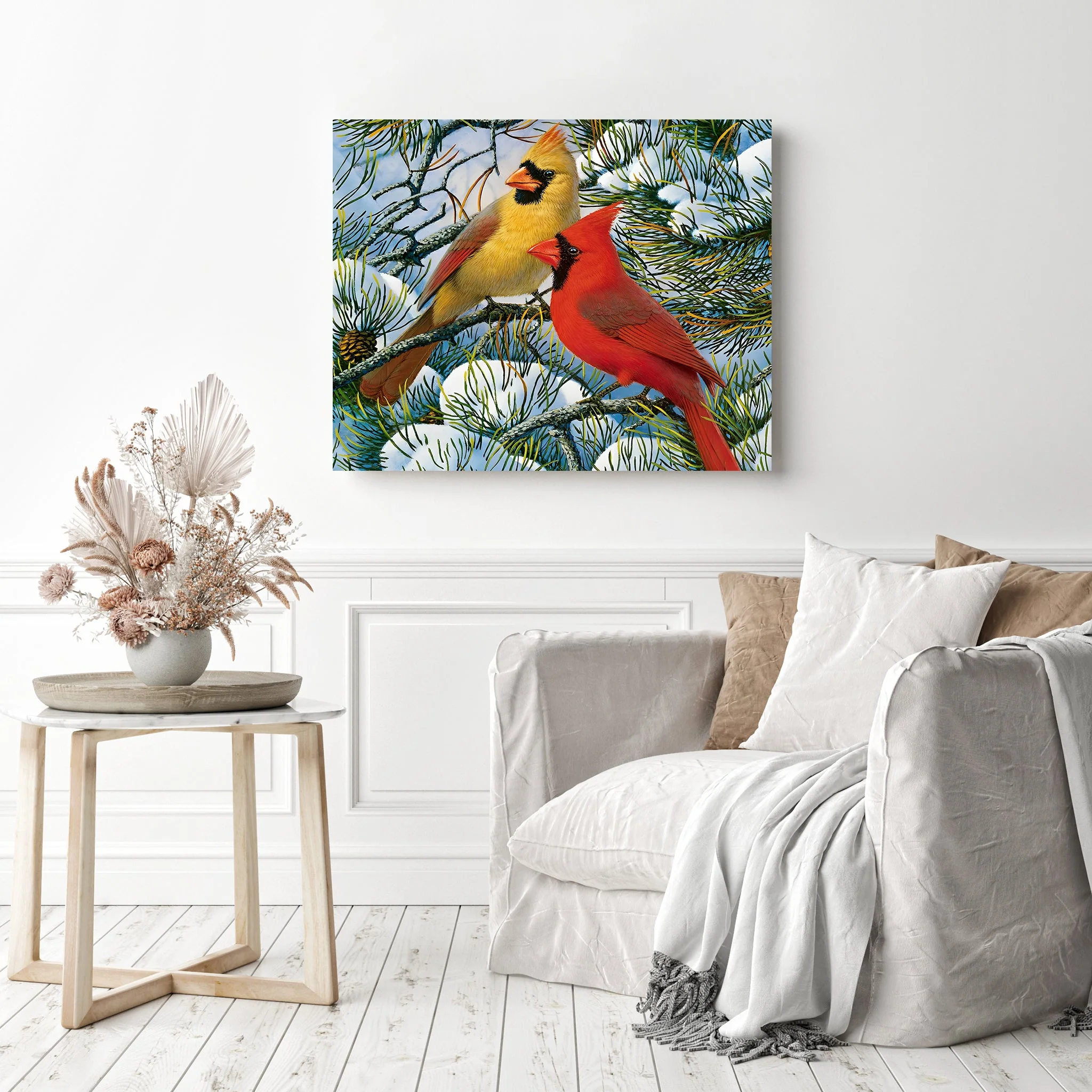 Cardinal Winter | Diamond Painting - Image 3