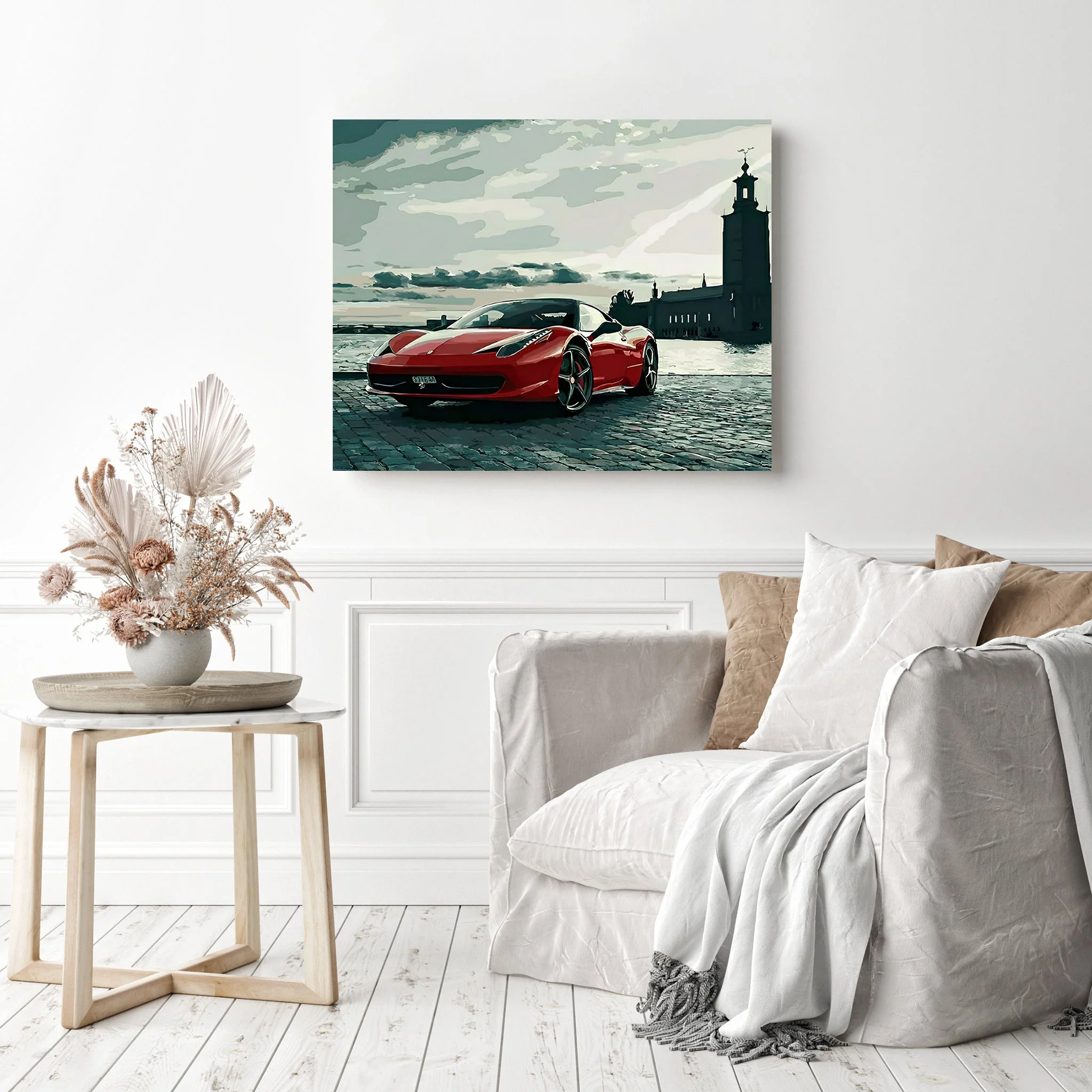 Car Landscape | Diamond Painting - Image 3
