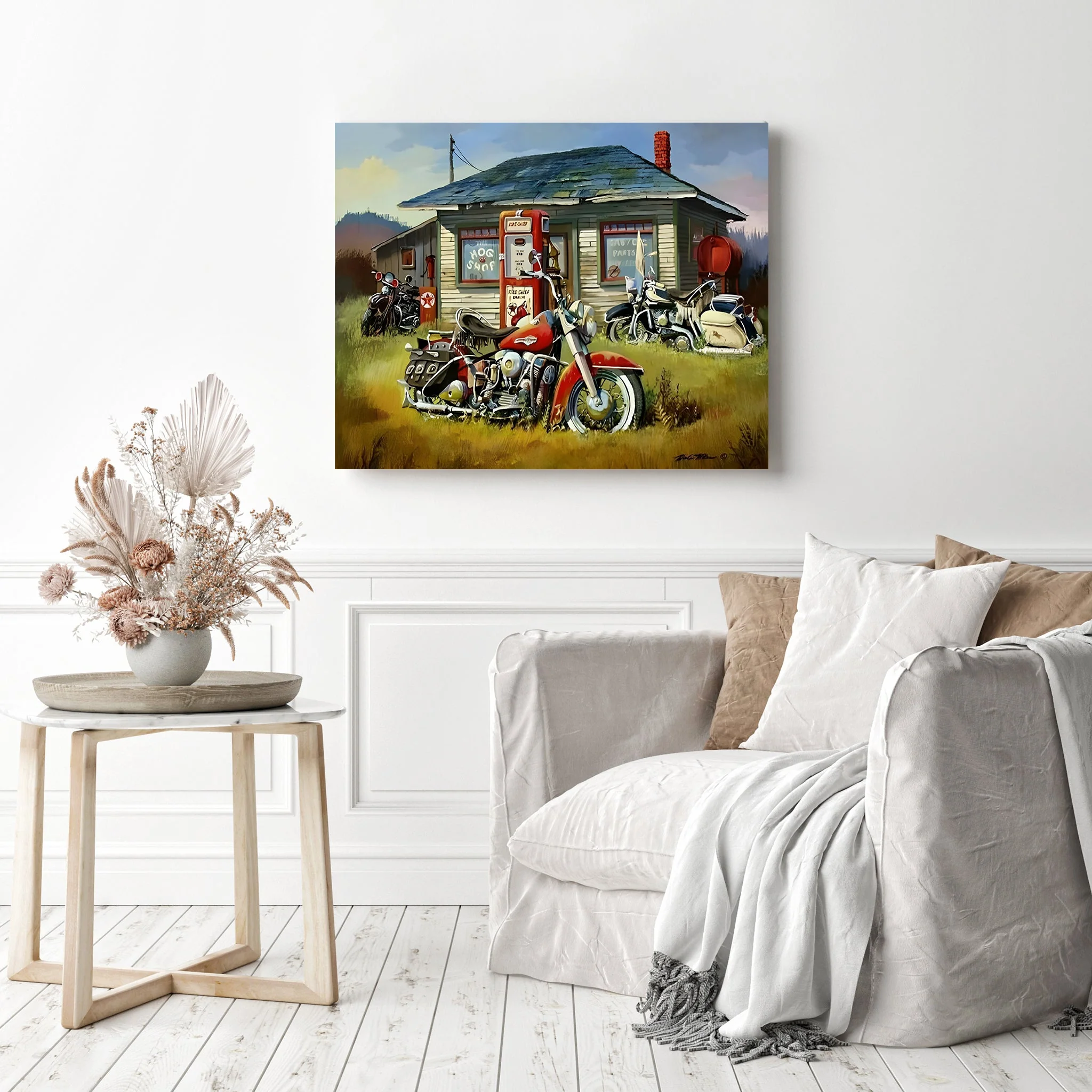 Harley Davidson Motorcycles | Diamond Painting - Image 3