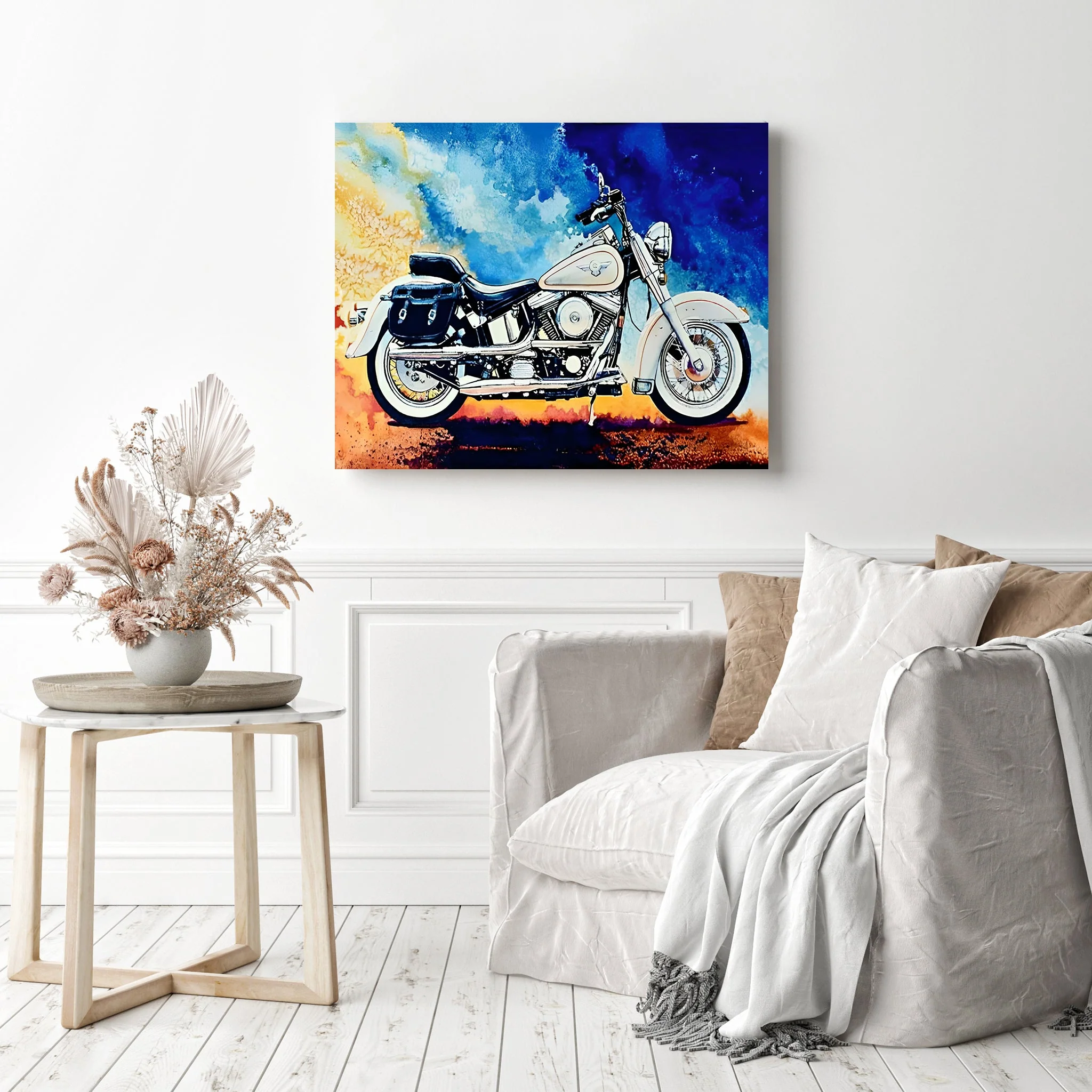 Harley Motorcycle | Diamond Painting - Image 3