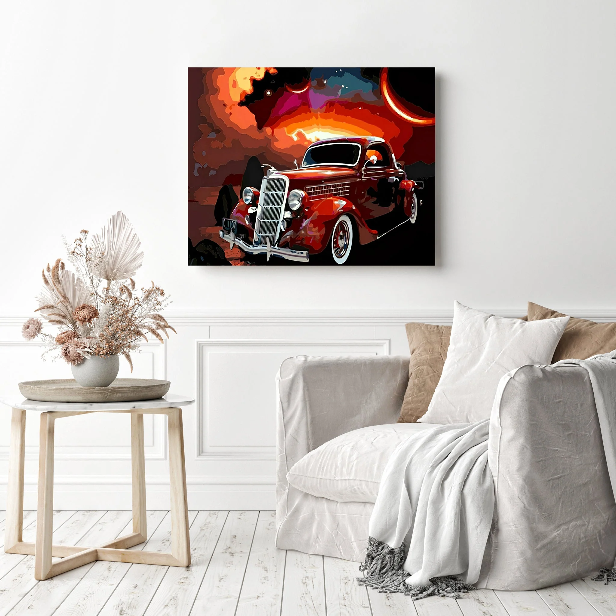 Magical Antique Car | Diamond Painting - Image 3