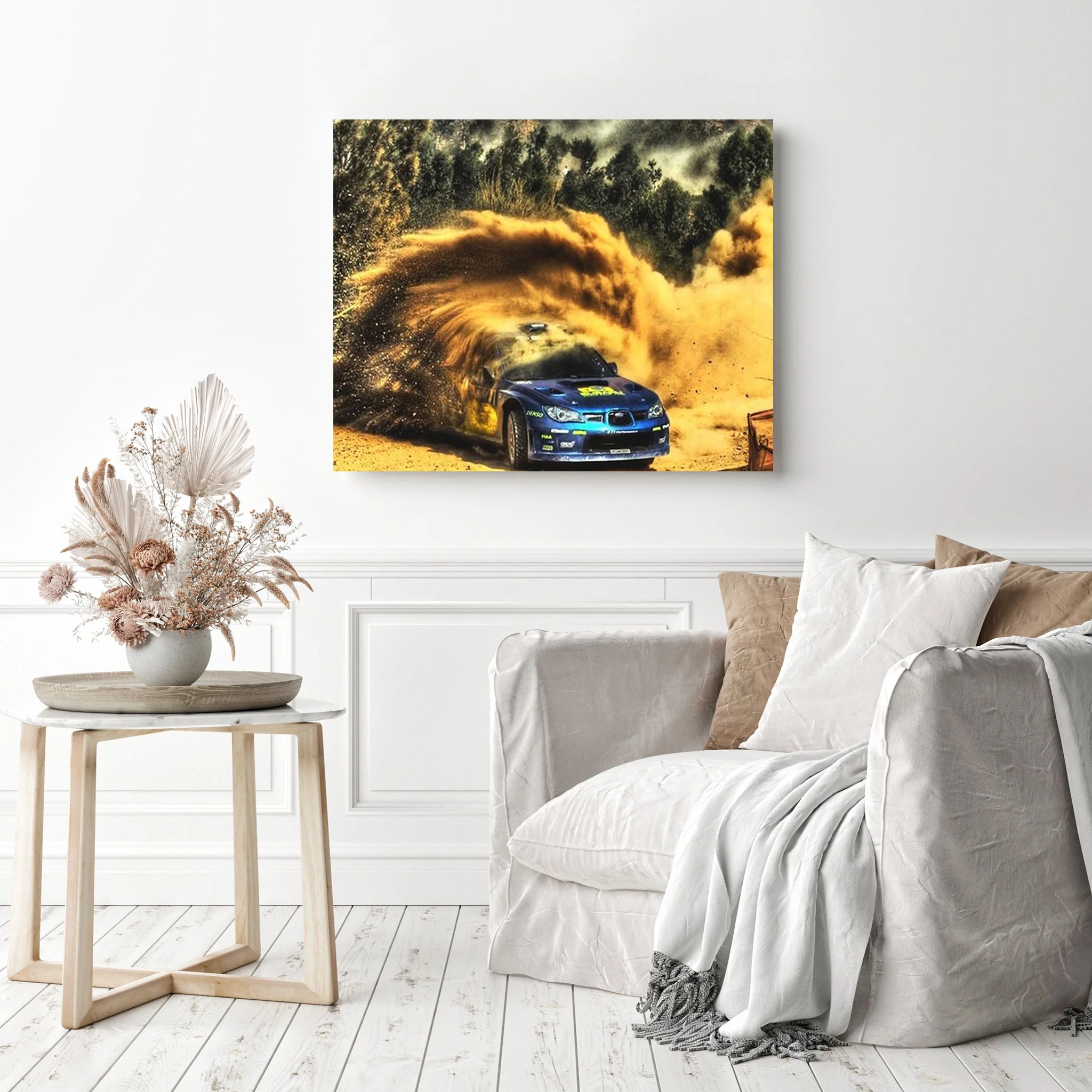 Rally Car | Diamond Painting - Image 3