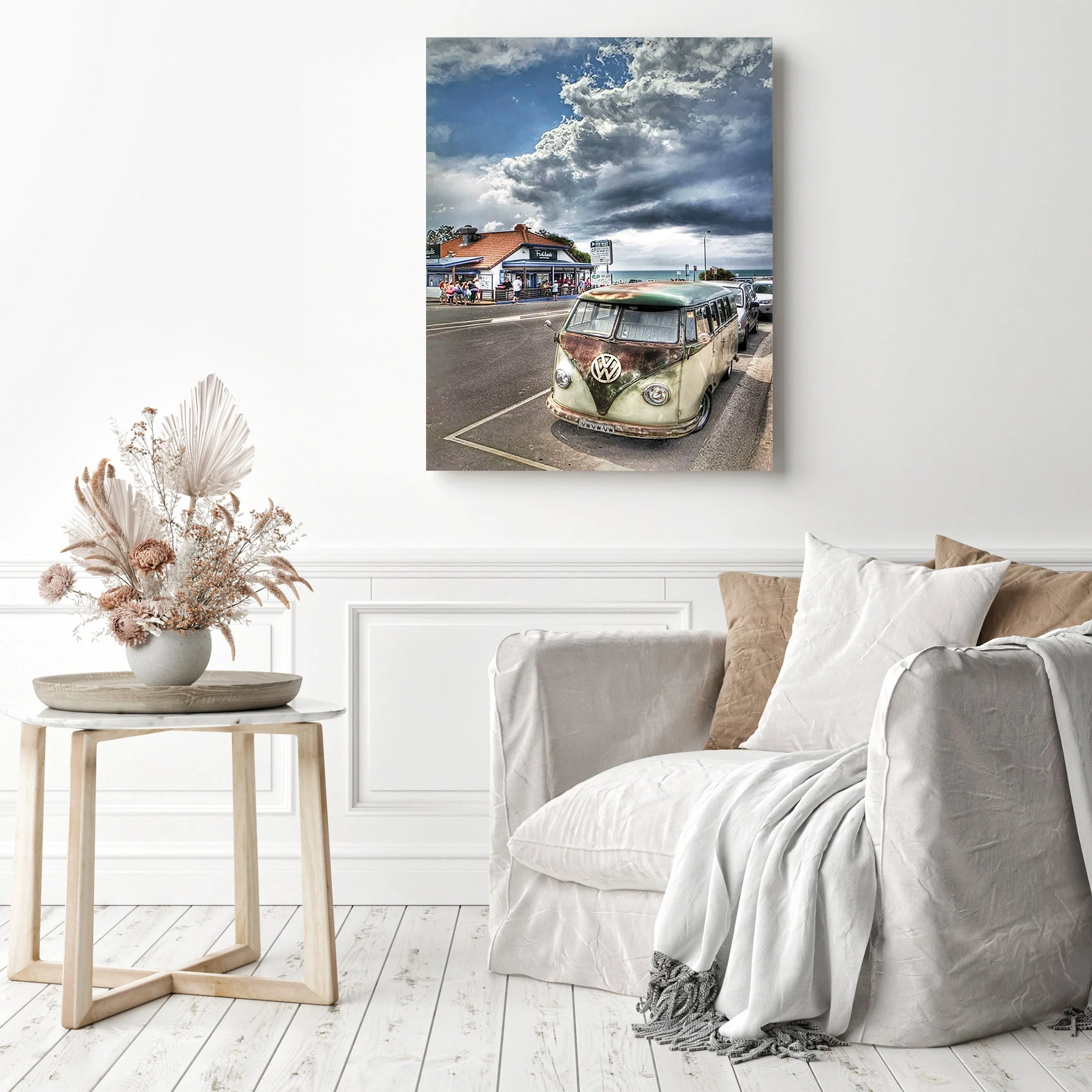 Volkswagen Old Bus | Diamond Painting - Image 3