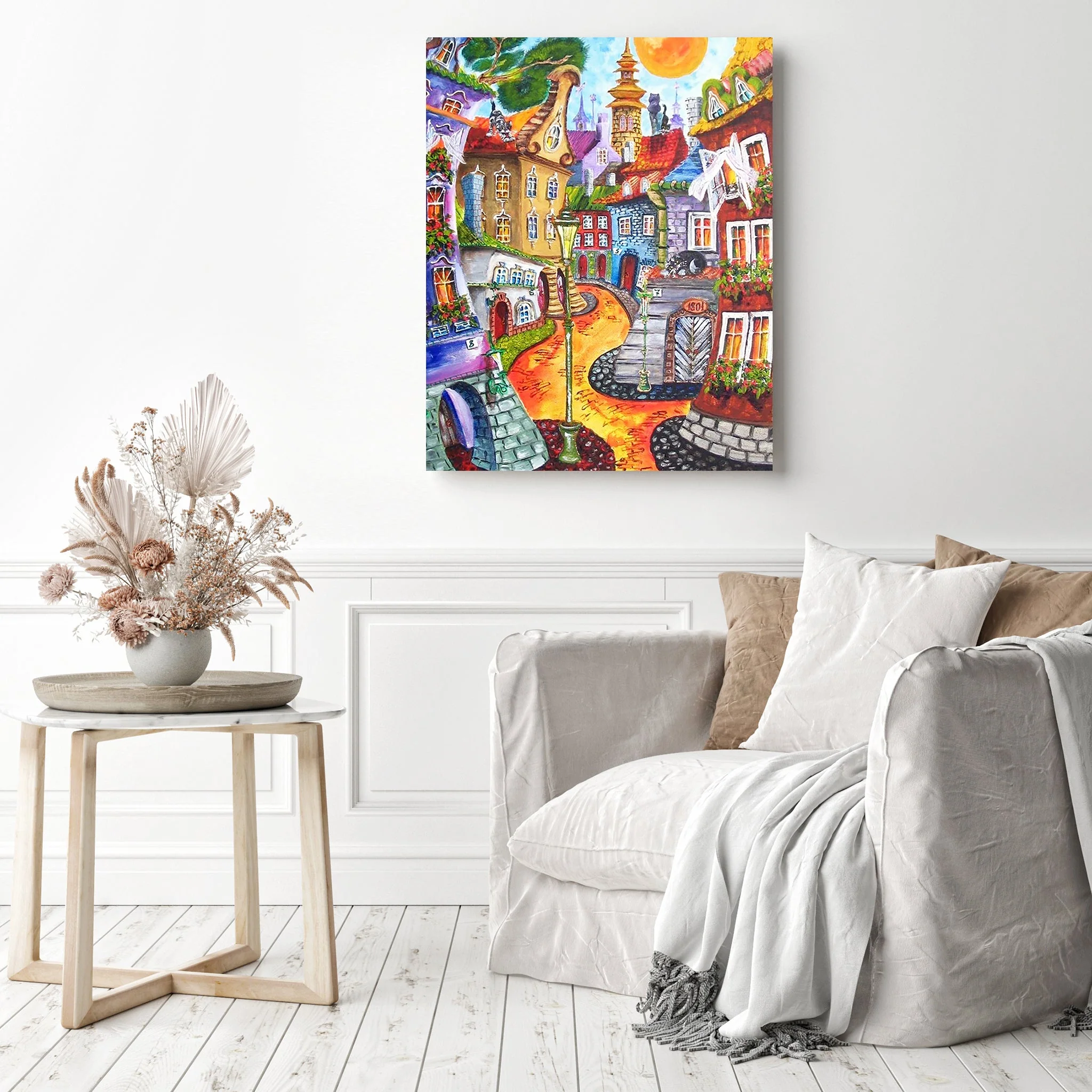 Cartoon Town | Diamond Painting - Image 3