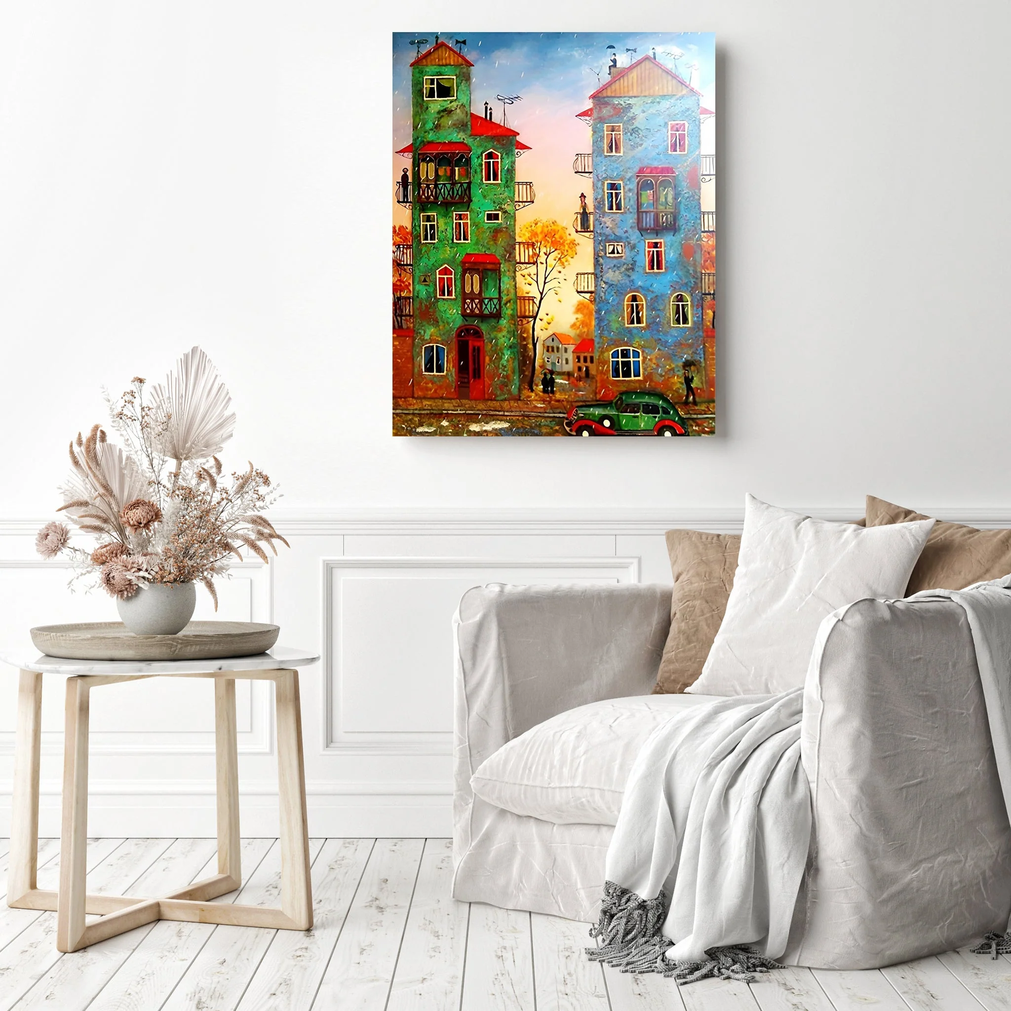 Cartoon Building | Diamond Painting - Image 3