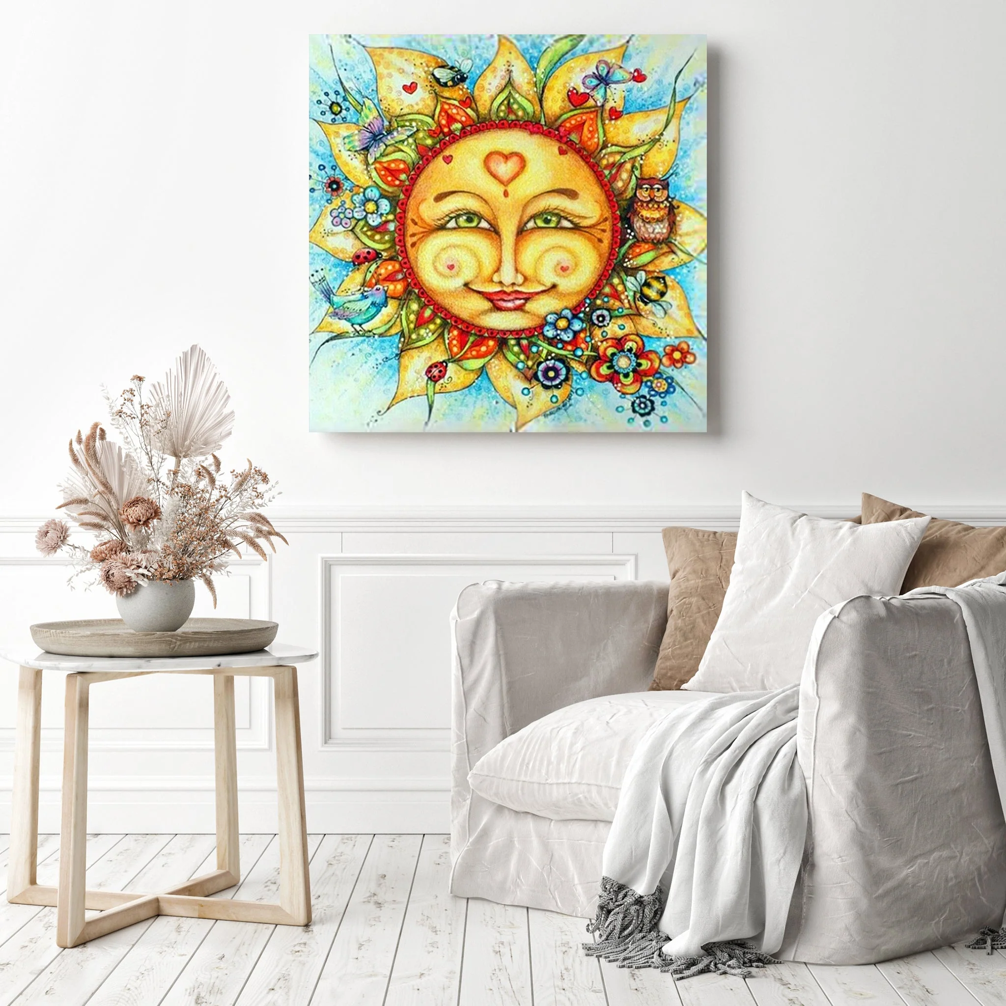 Cartoon Sun | Diamond Painting - Image 3