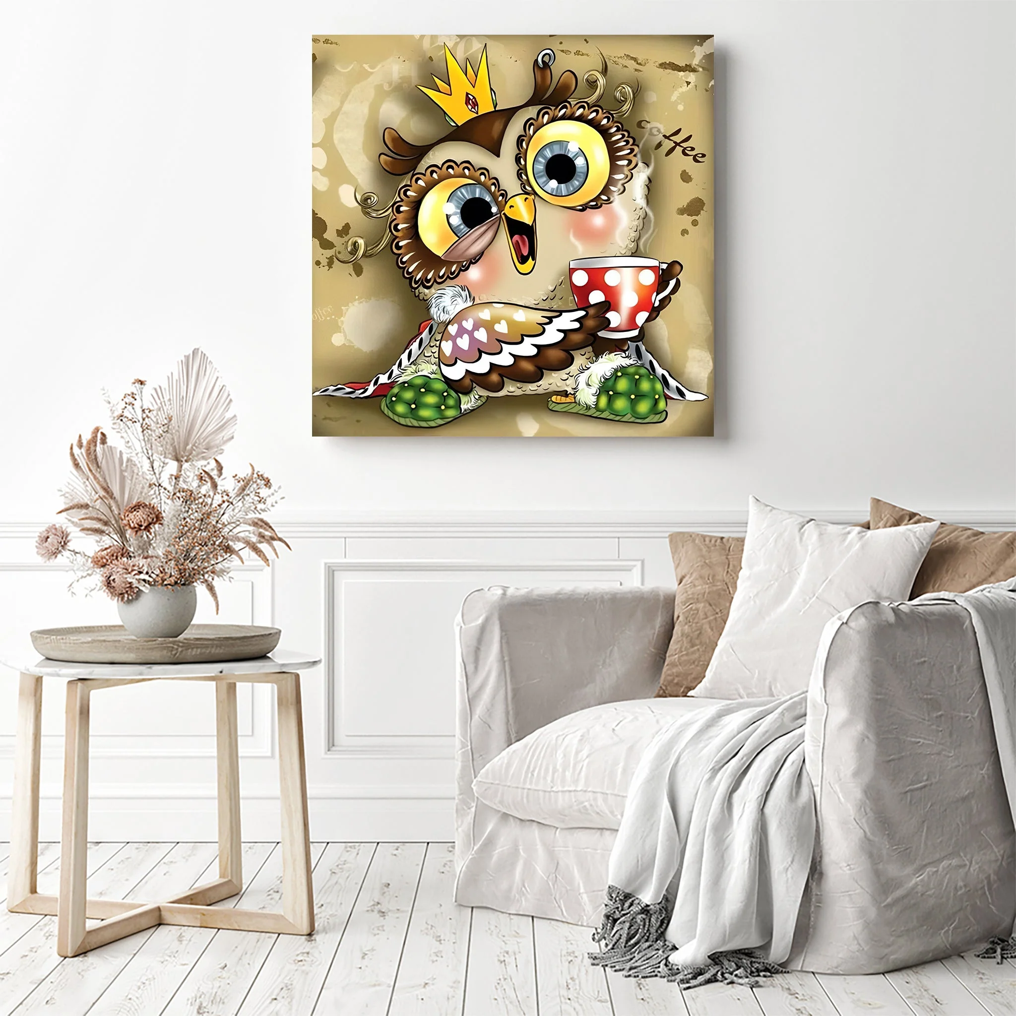 Cartoon Owl | Diamond Painting - Image 3