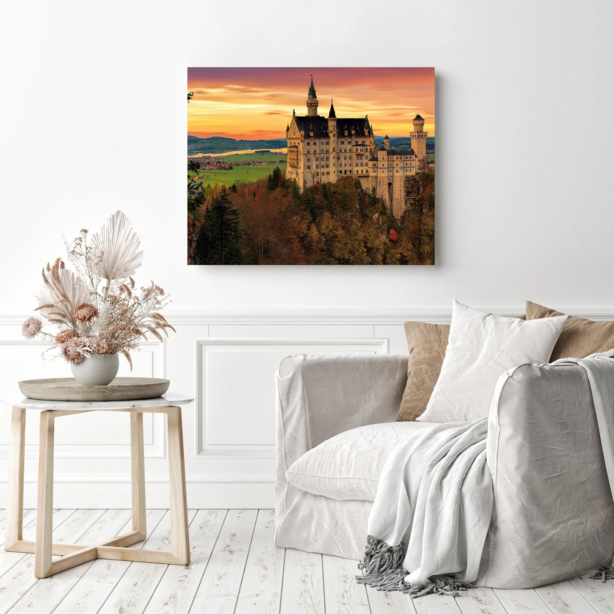 Castle at Sunset | Diamond Painting - Image 3
