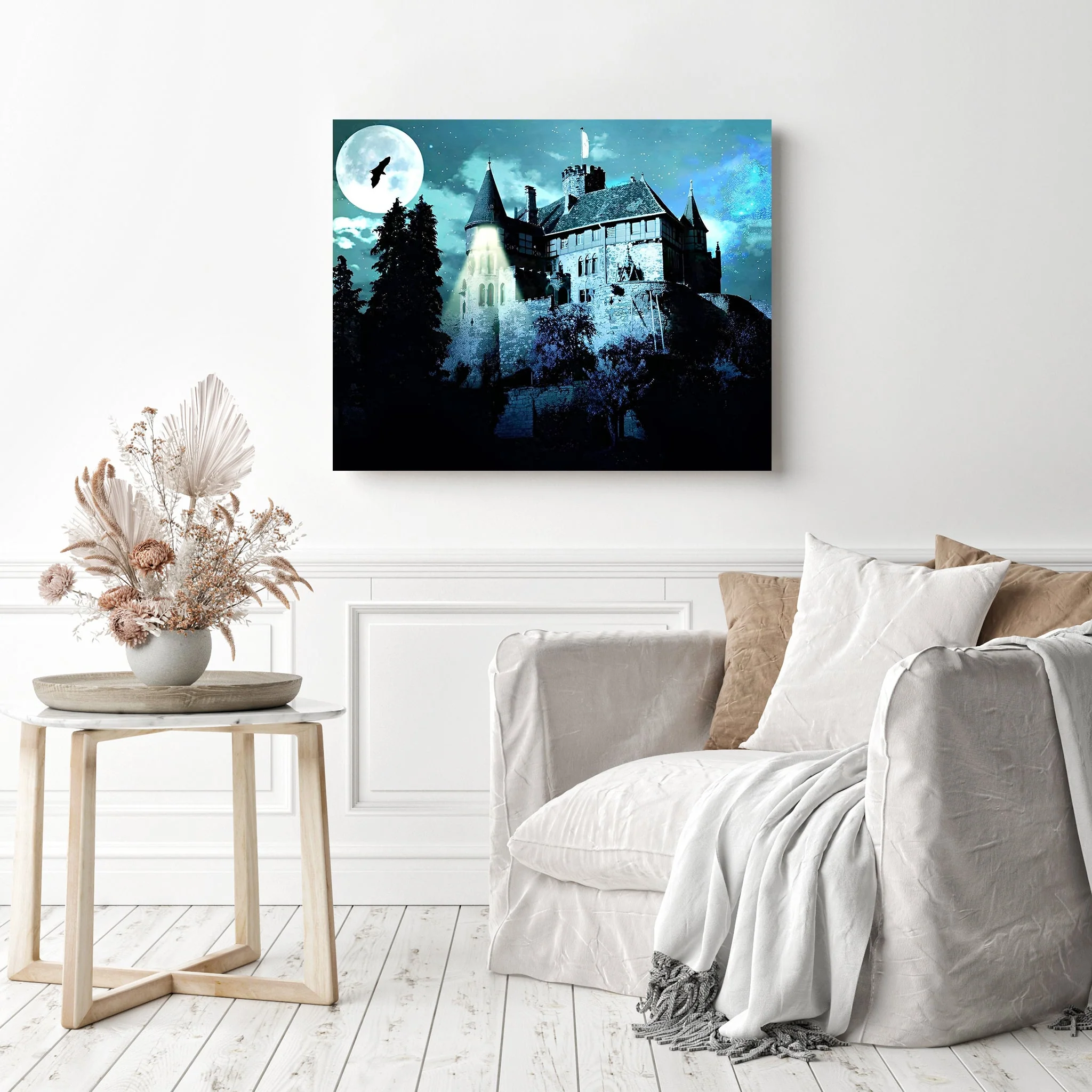 Castle on the Hill | Diamond Painting - Image 3