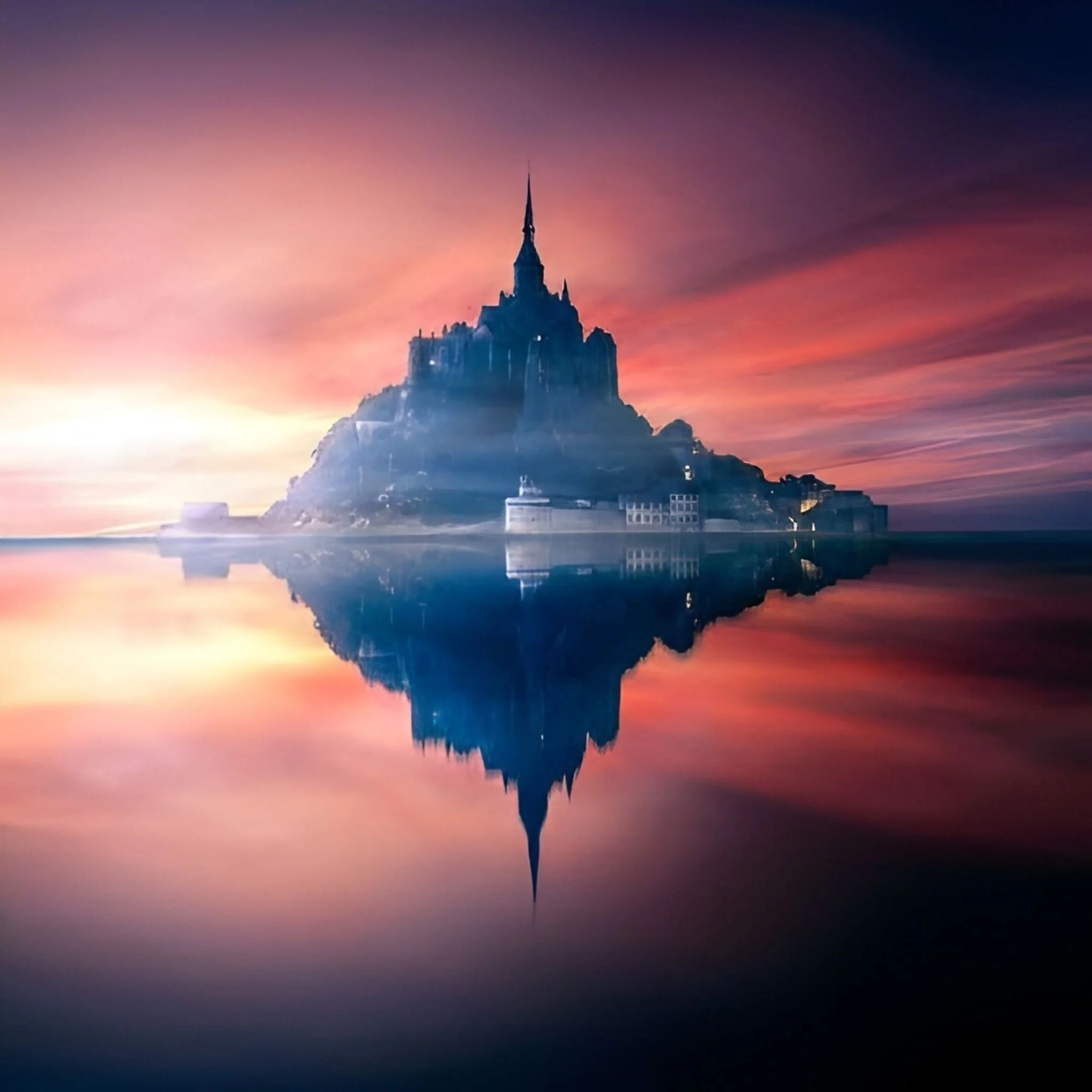 Castle Symmetry | Diamond Painting - Image 2