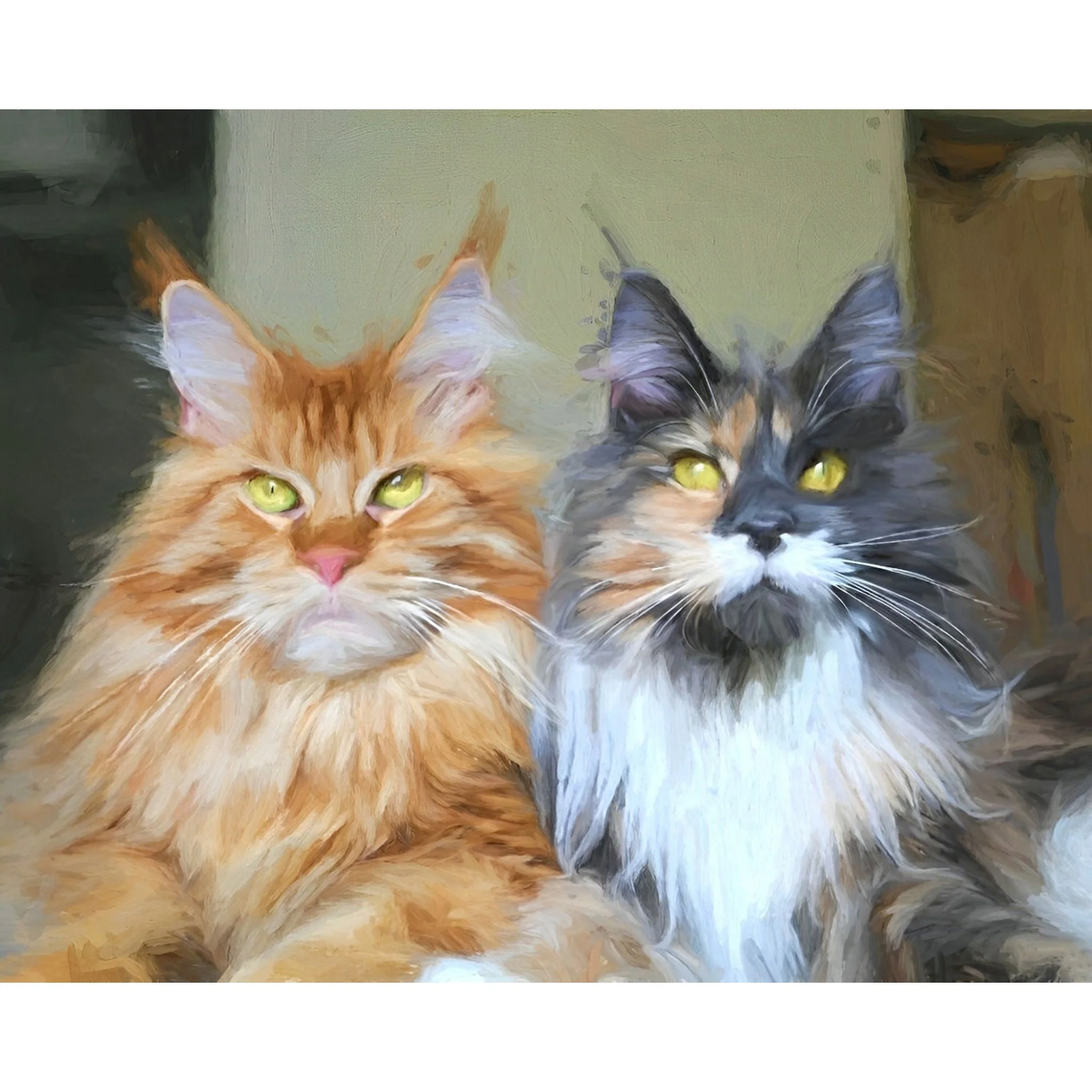 Maine Coon Kitty | Diamond Painting - Image 2
