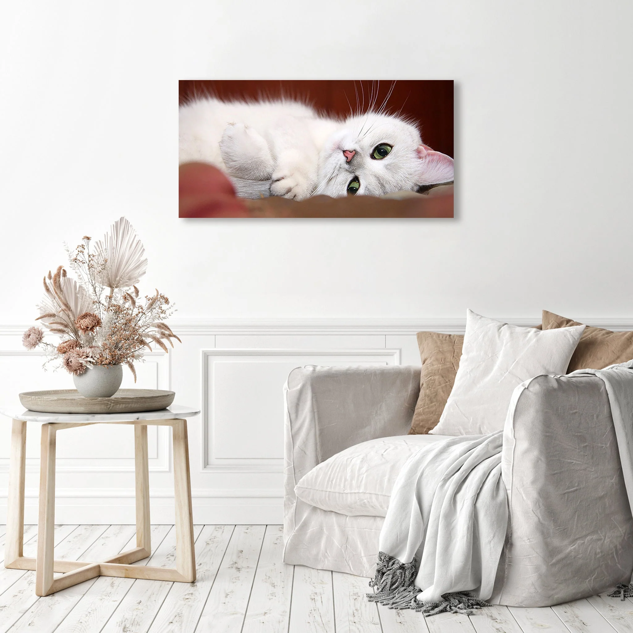 White kitten | Diamond Painting - Image 3