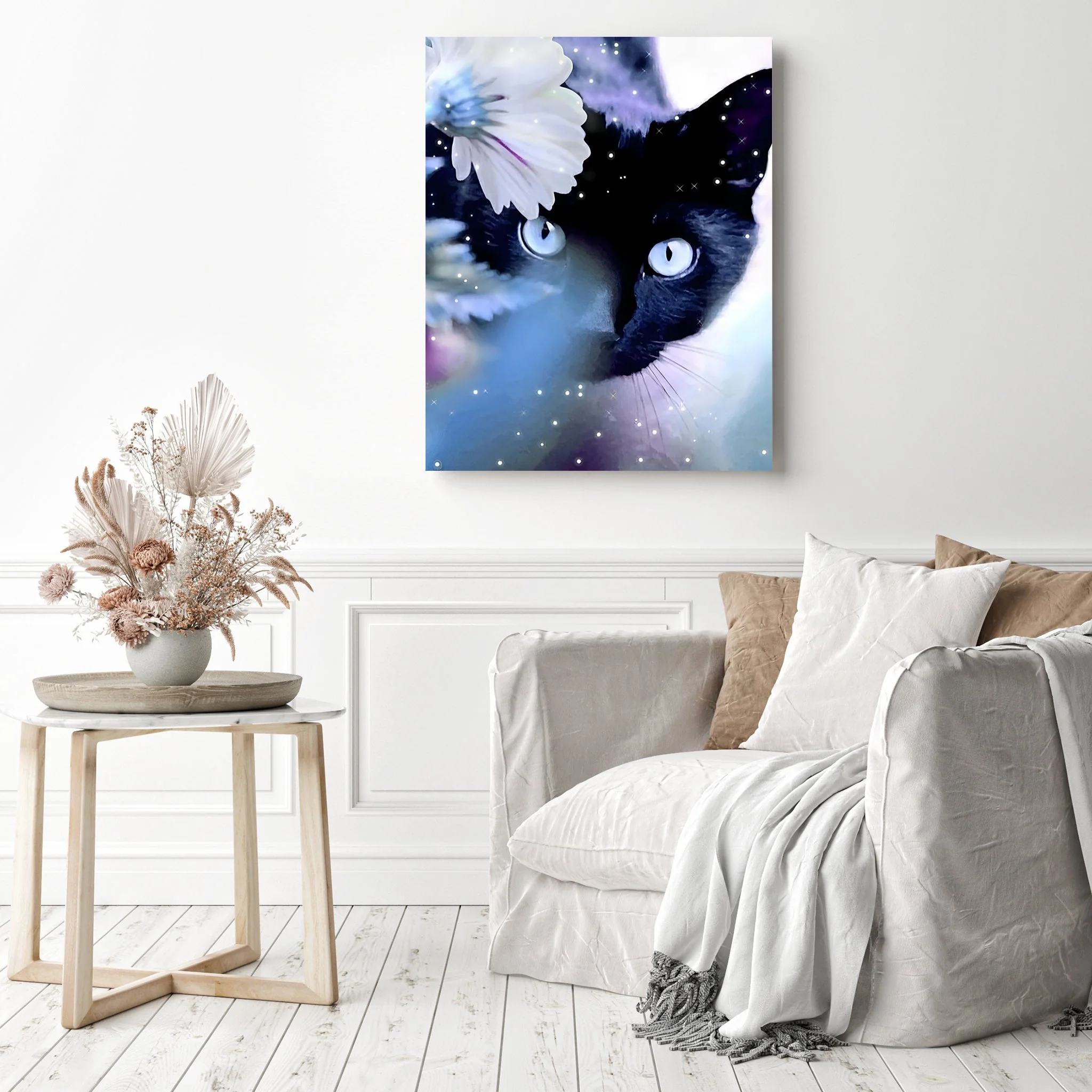 Violet Kitty | Diamond Painting - Image 3
