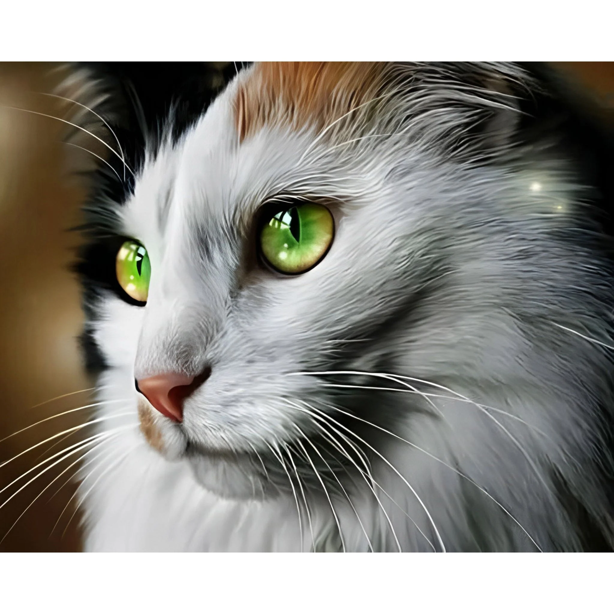 Emerald Gaze | Diamond Painting - Image 2