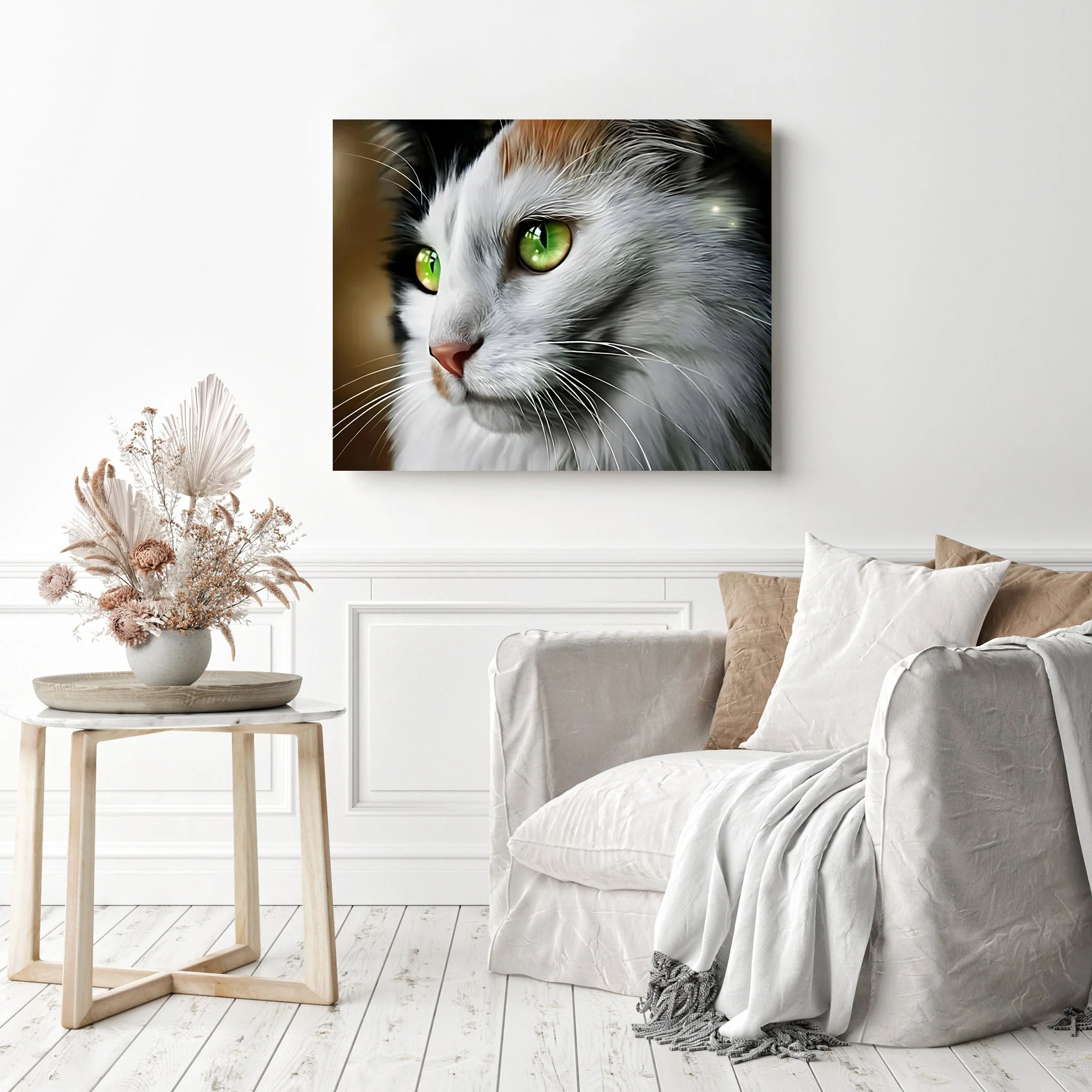 Emerald Gaze | Diamond Painting - Image 3