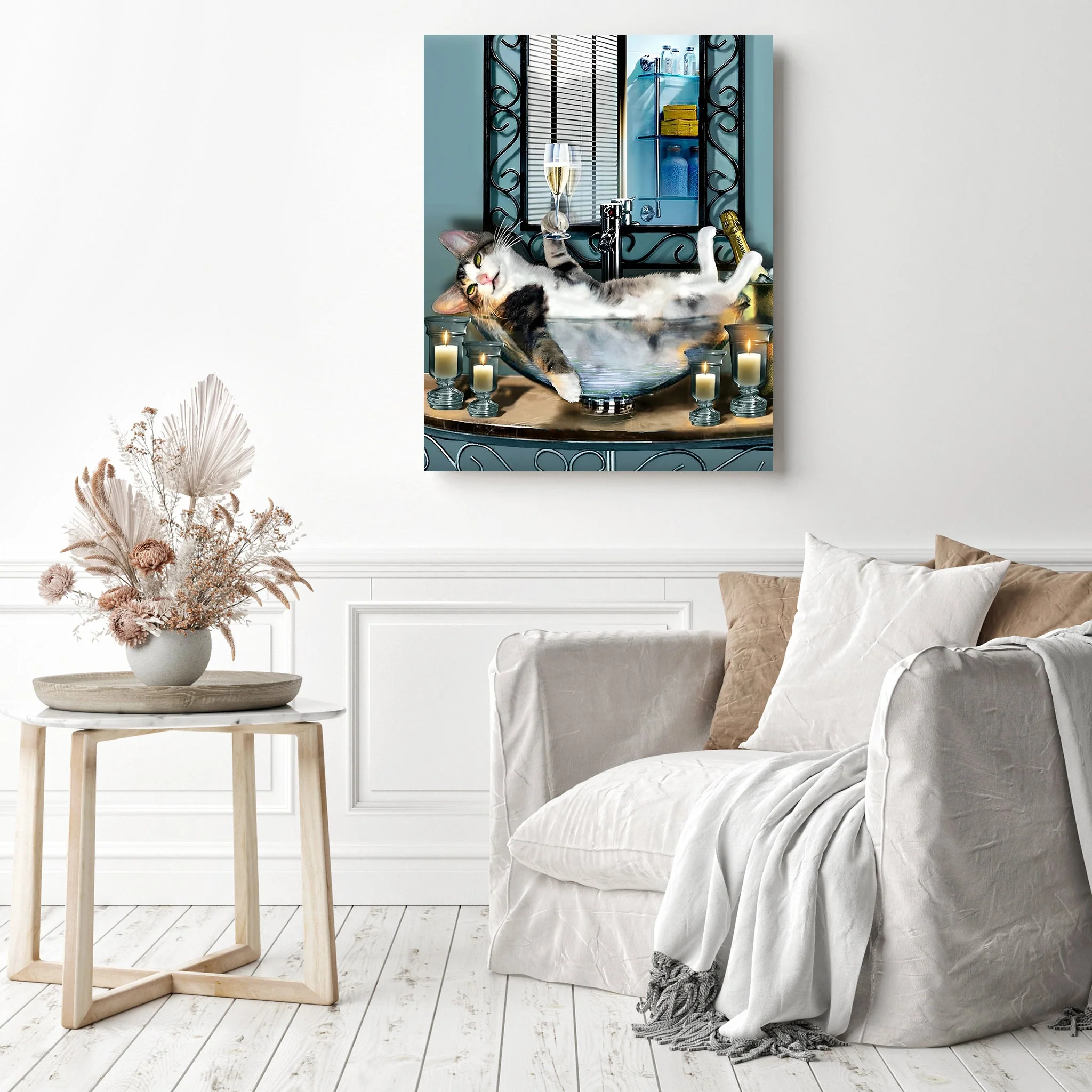 Tipsy Kitty | Diamond Painting - Image 3