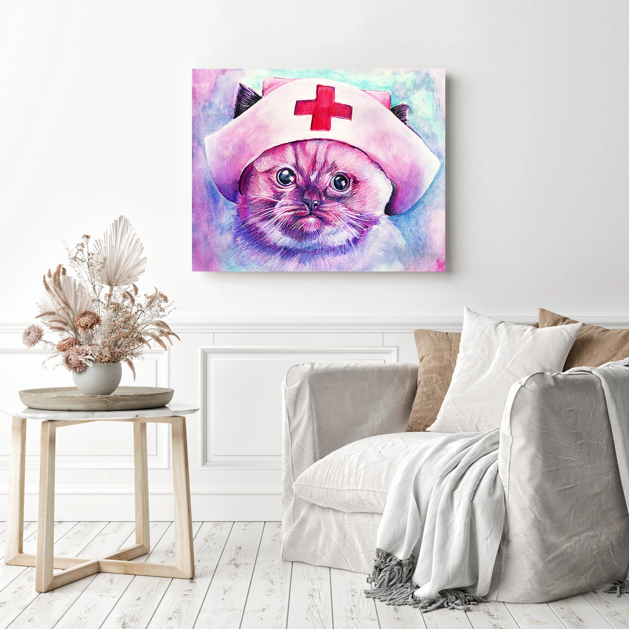 Nurse Kitty | Diamond Painting - Image 3