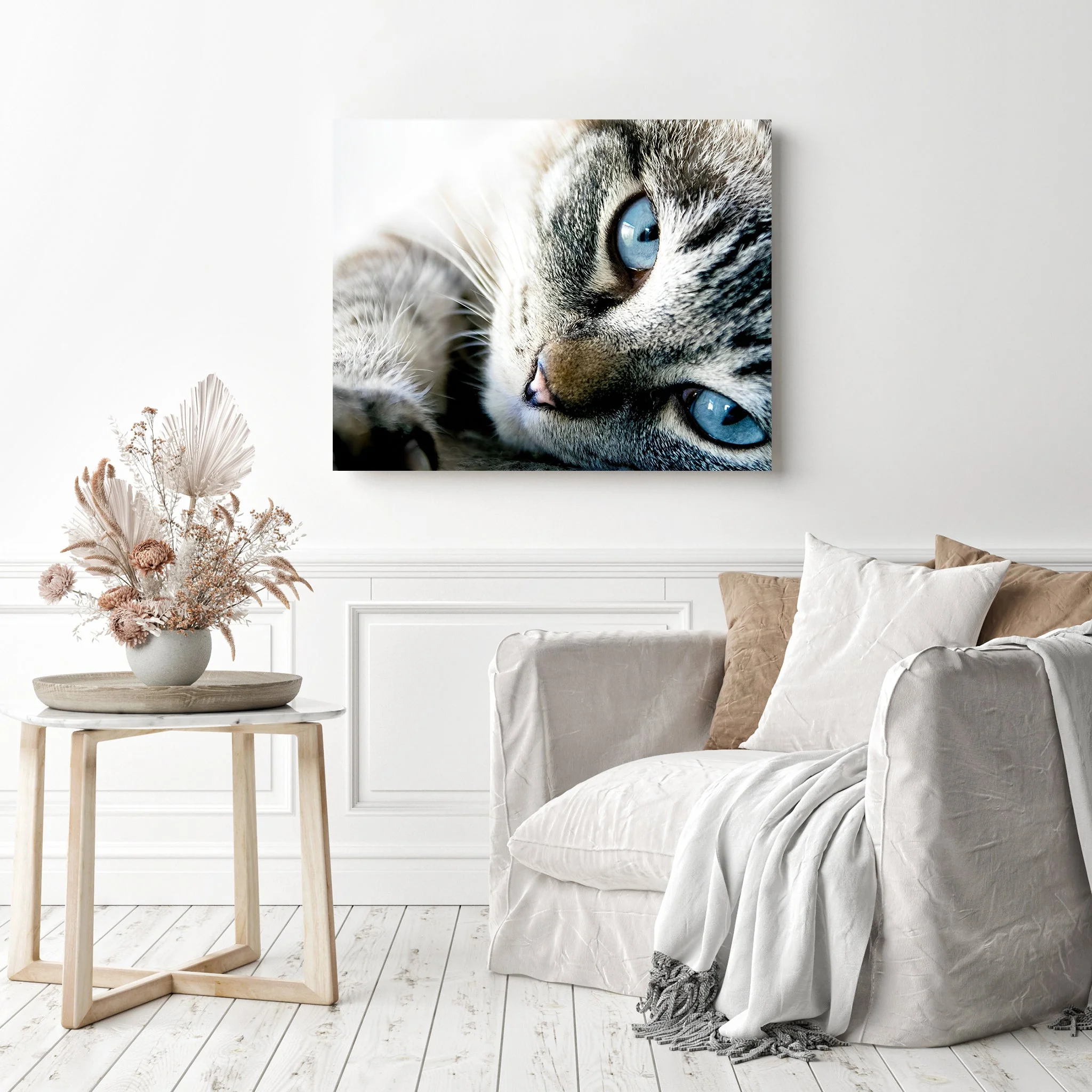 Tabby Baby Blues | Diamond Painting - Image 3