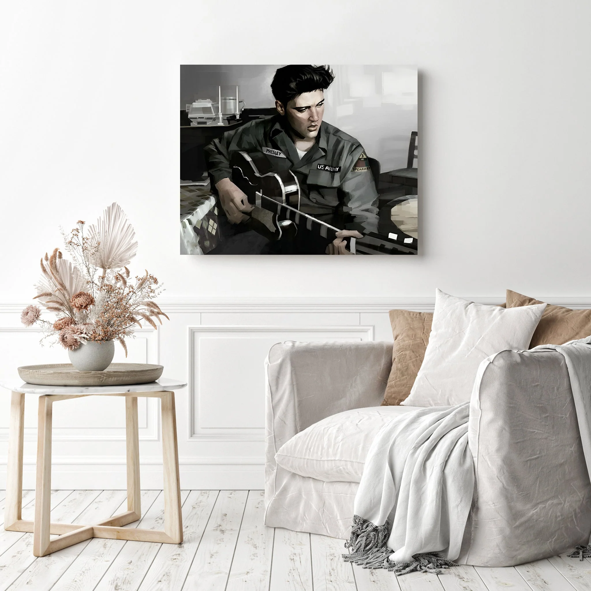 Elvis Presley and Guitar | Diamond Painting - Image 3