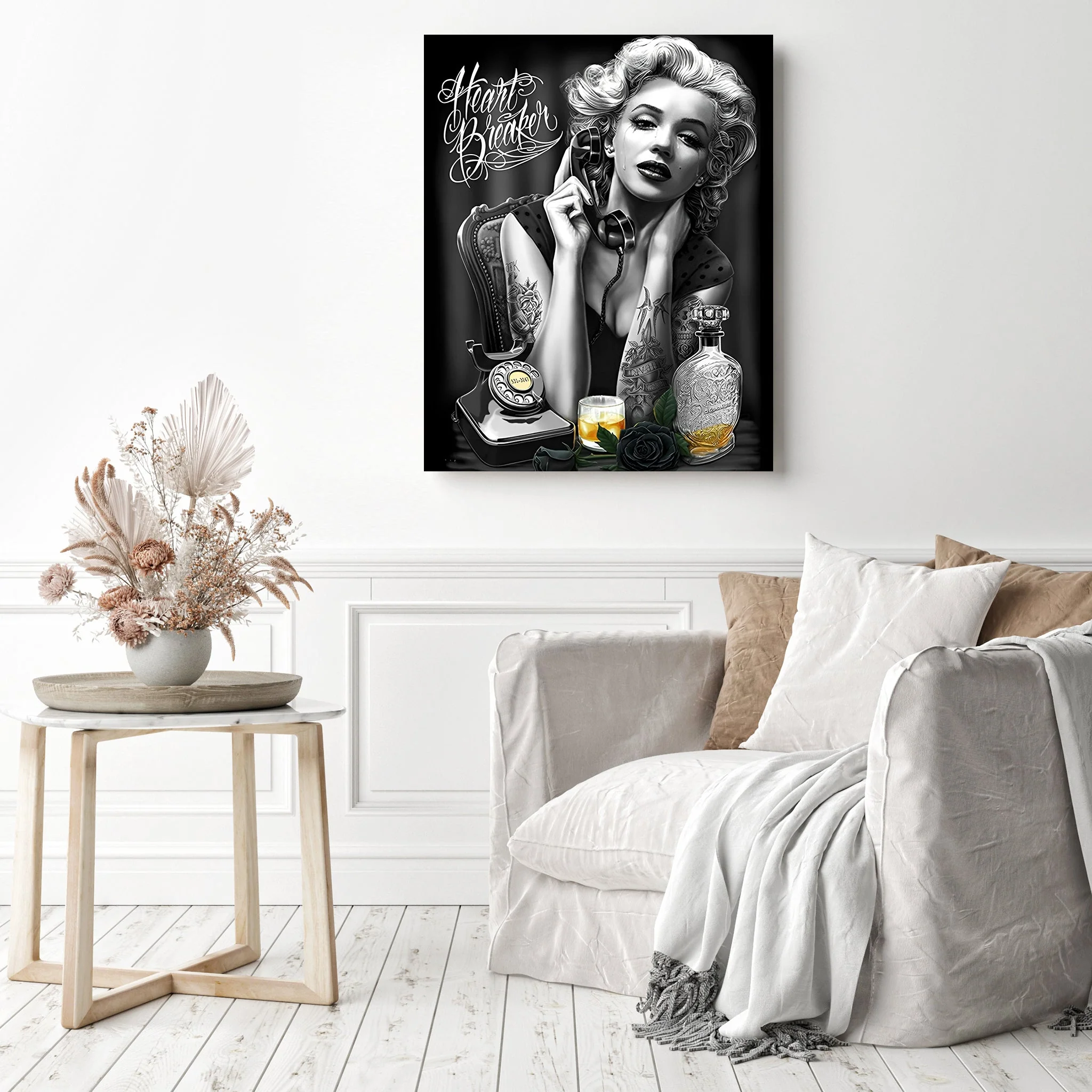 Marilyn Monroe Heart Breaker | Diamond Painting - Image 3