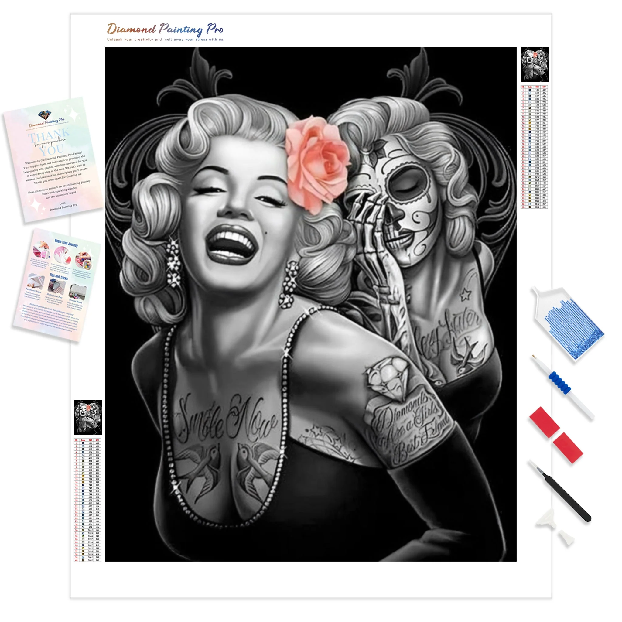 Marilyn Monroe Charm | Diamond Painting