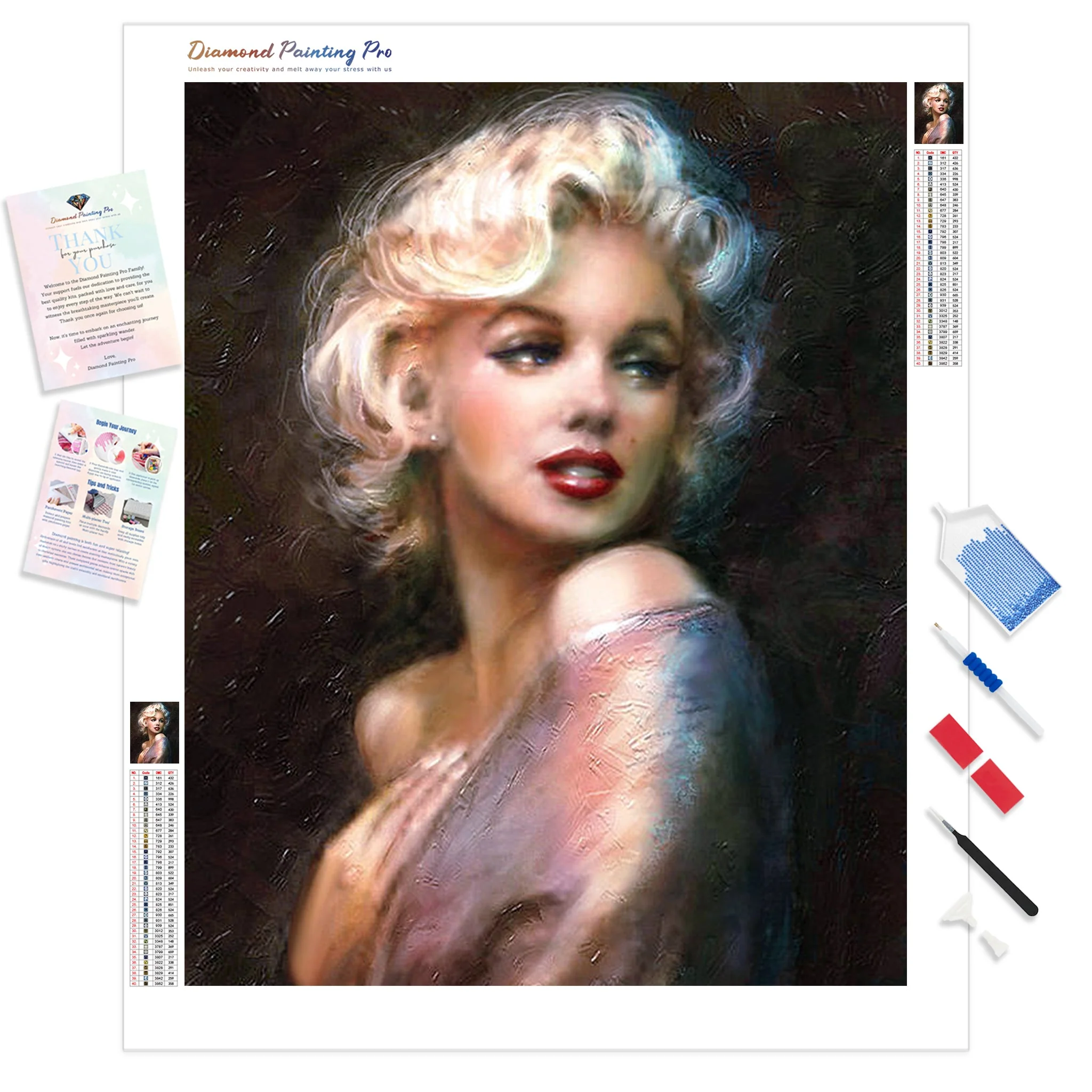 Marilyn Monroe Legacy | Diamond Painting