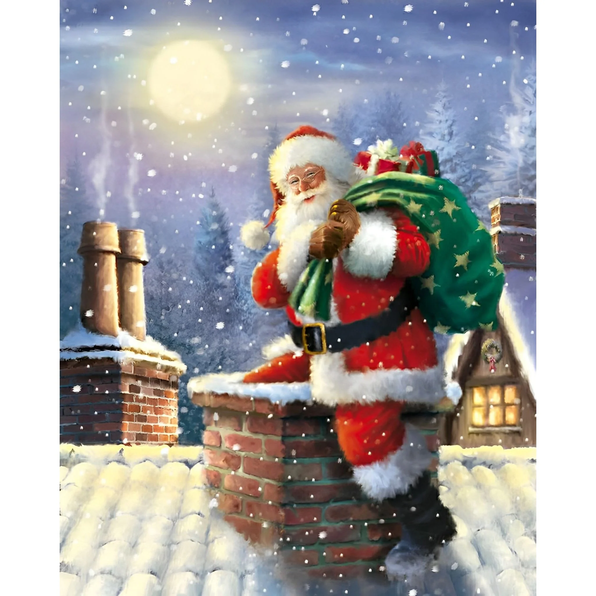 Santa's Entrance | Diamond Painting - Image 2