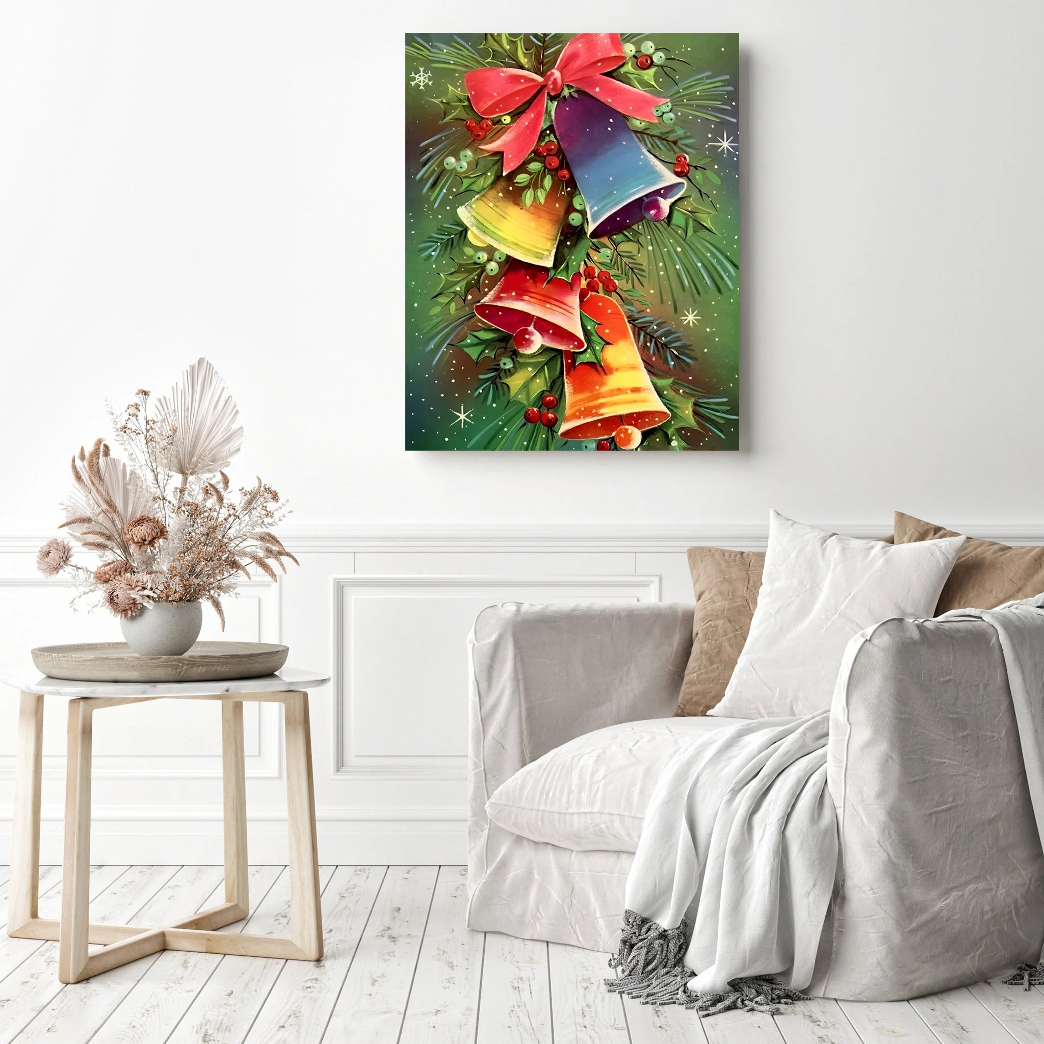 Colorful Christmas Bells | Diamond Painting - Image 3