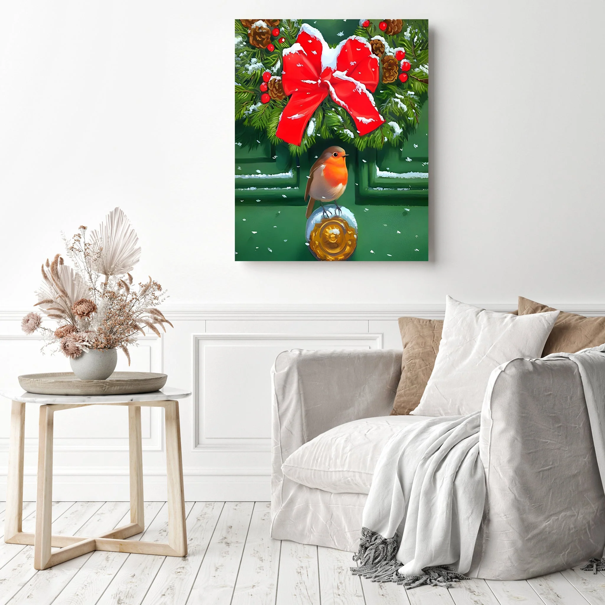 Christmas Wreath Ribbon | Diamond Painting - Image 3