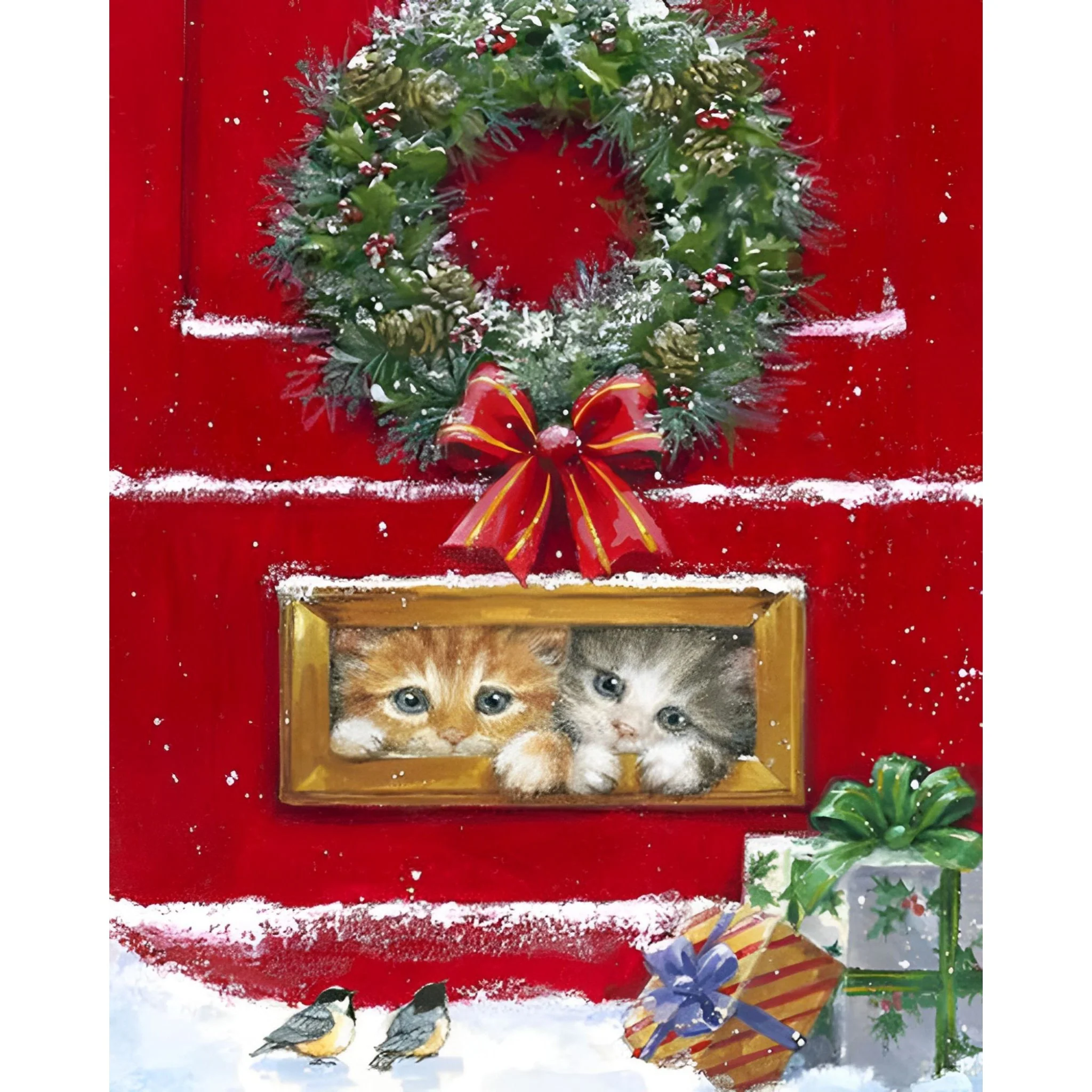 Christmas Kitties | Diamond Painting - Image 2