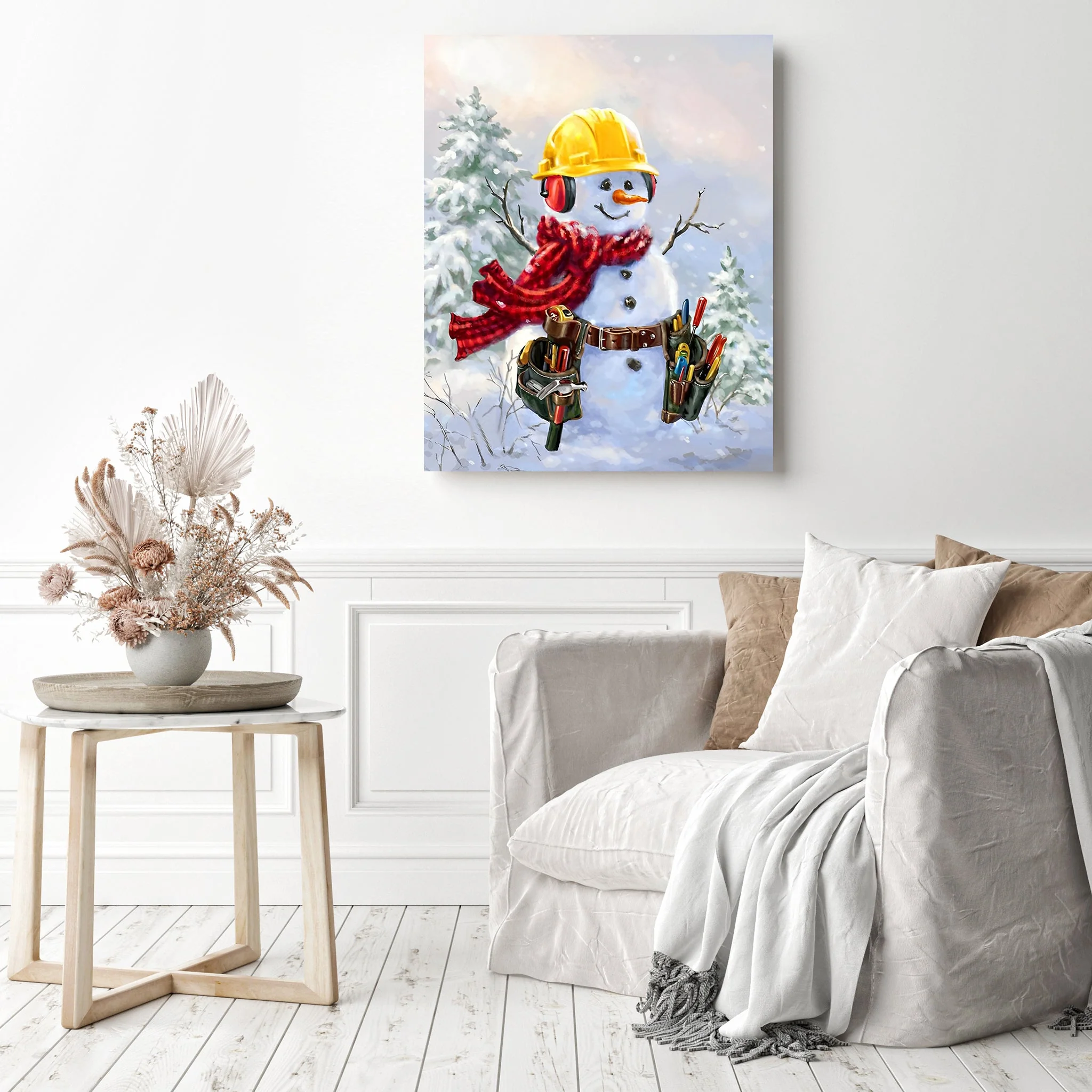 Working on Christmas Day | Diamond Painting - Image 3