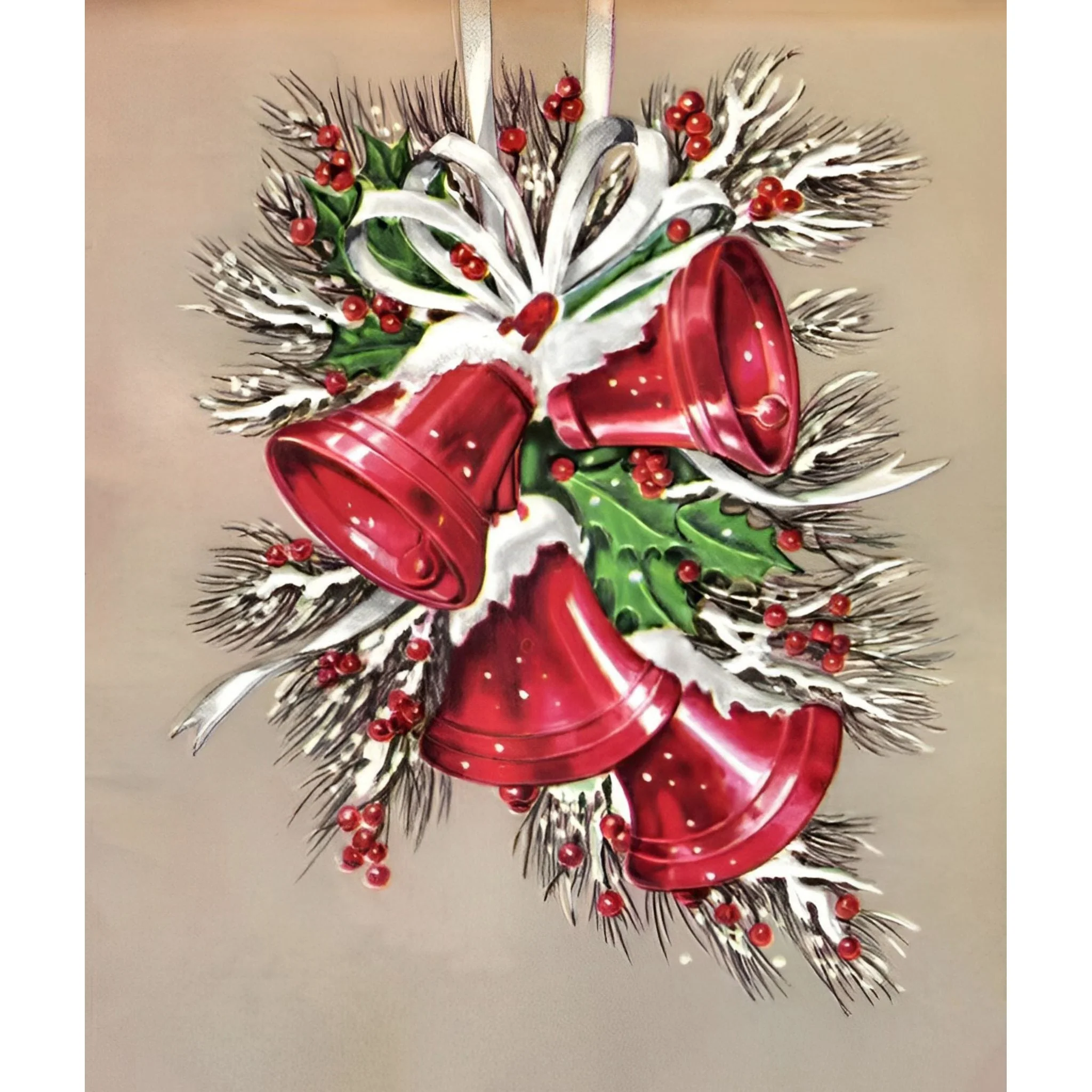 Sparkling Christmas Bells | Diamond Painting - Image 2