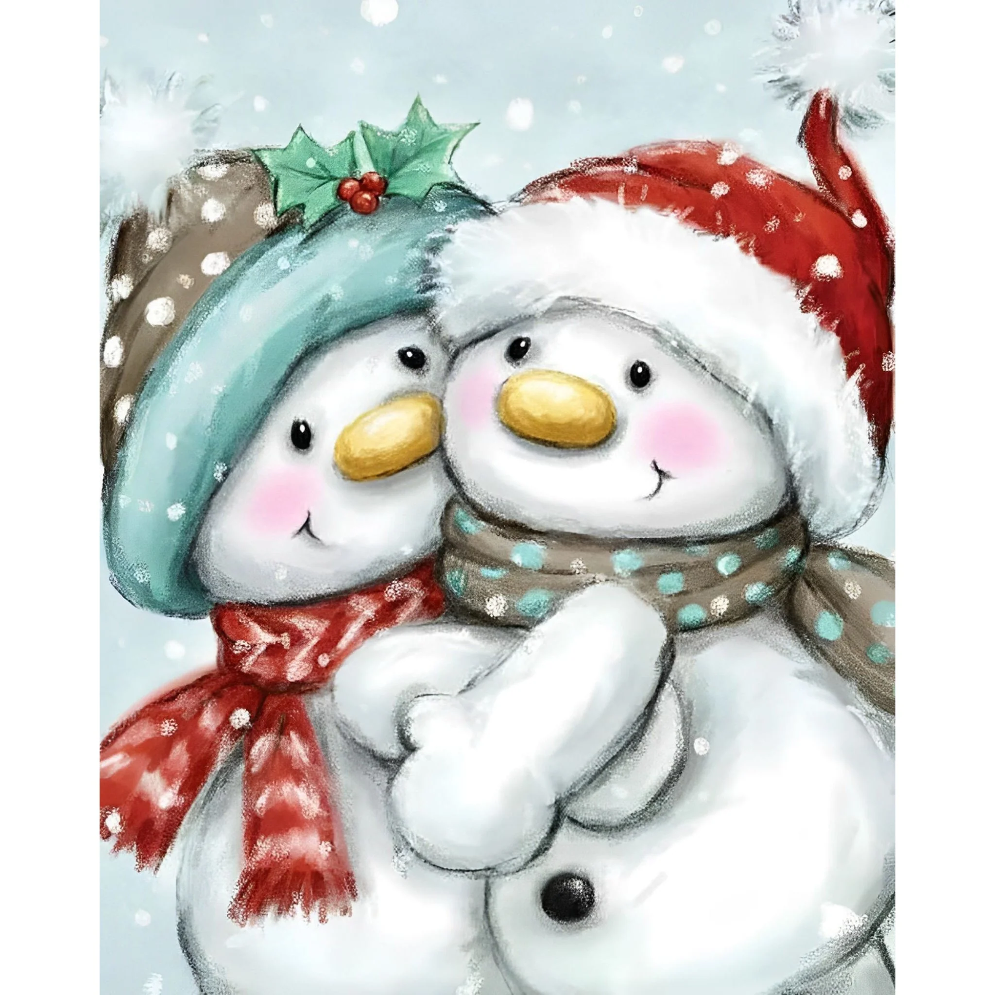Christmas Hug | Diamond Painting - Image 2