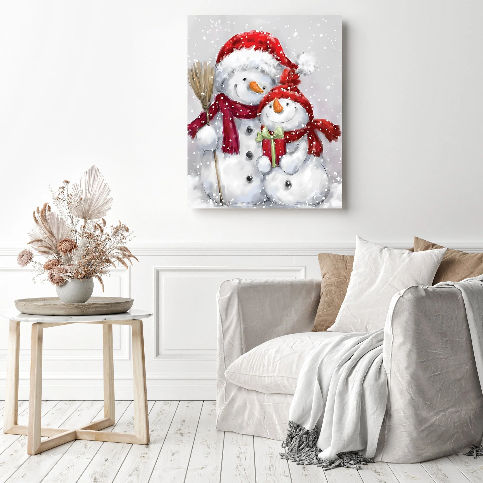 Merry Christmas Snowmans | Diamond Painting - Image 3
