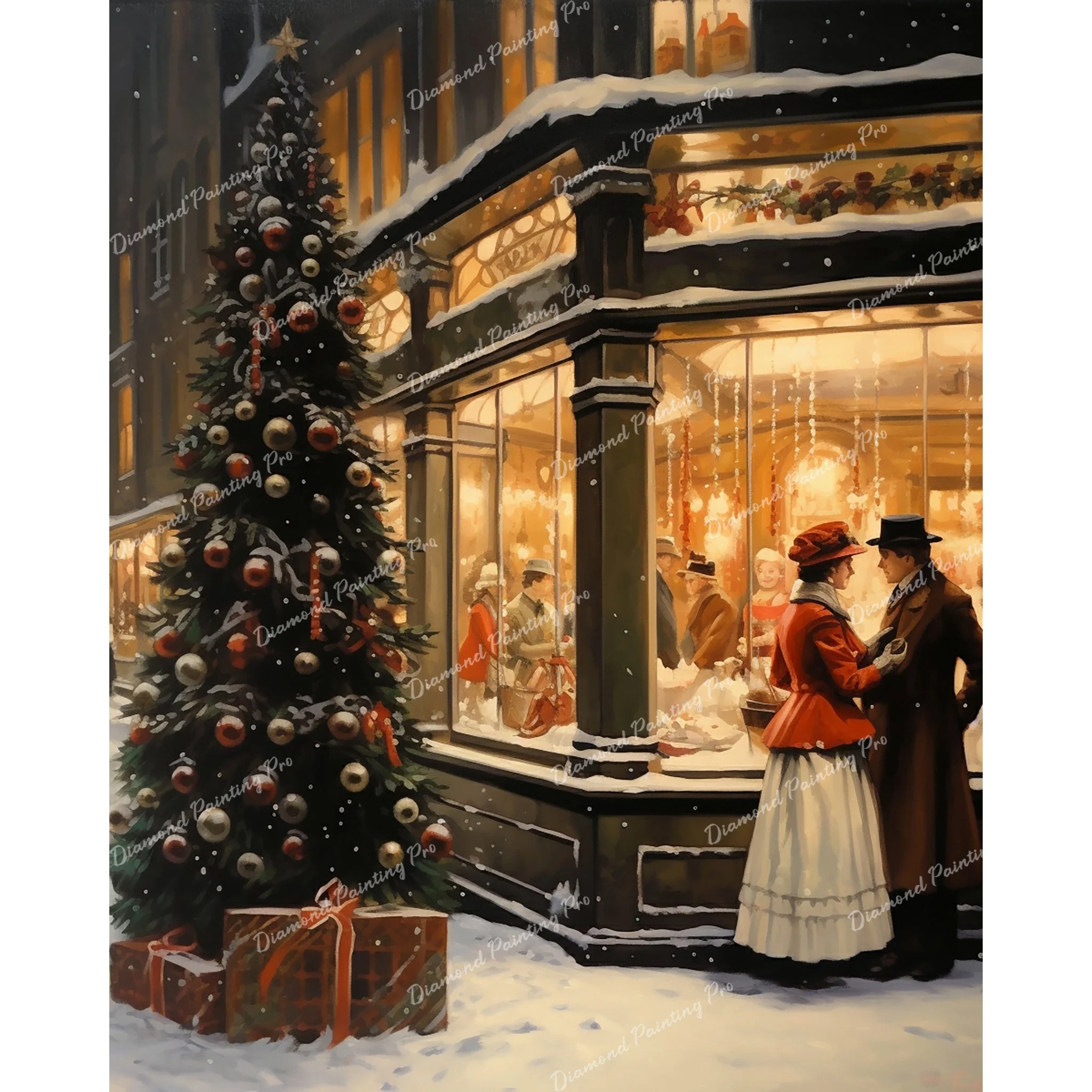 Christmas Romance | Diamond Painting - Image 2