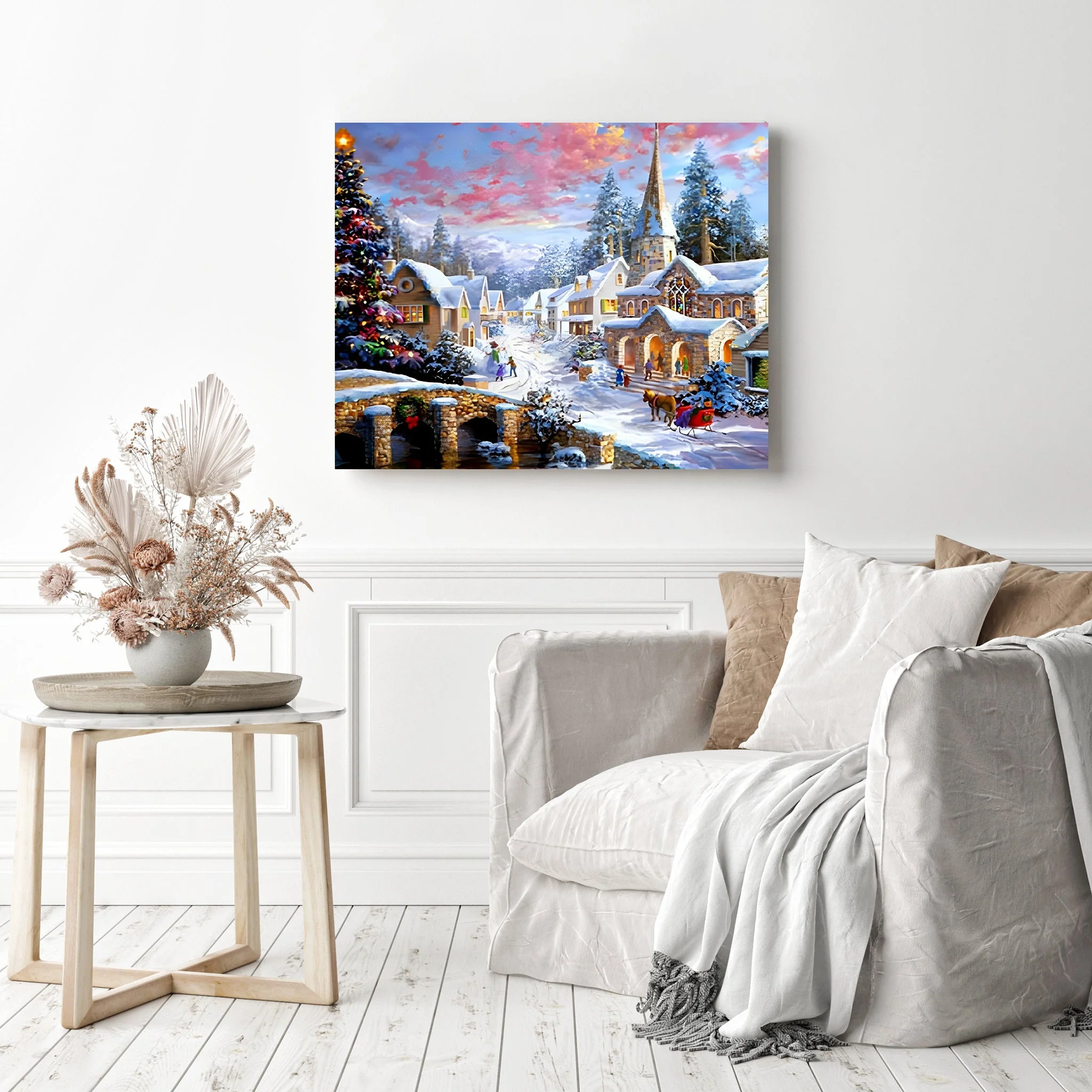 Christmas Village | Diamond Painting - Image 3
