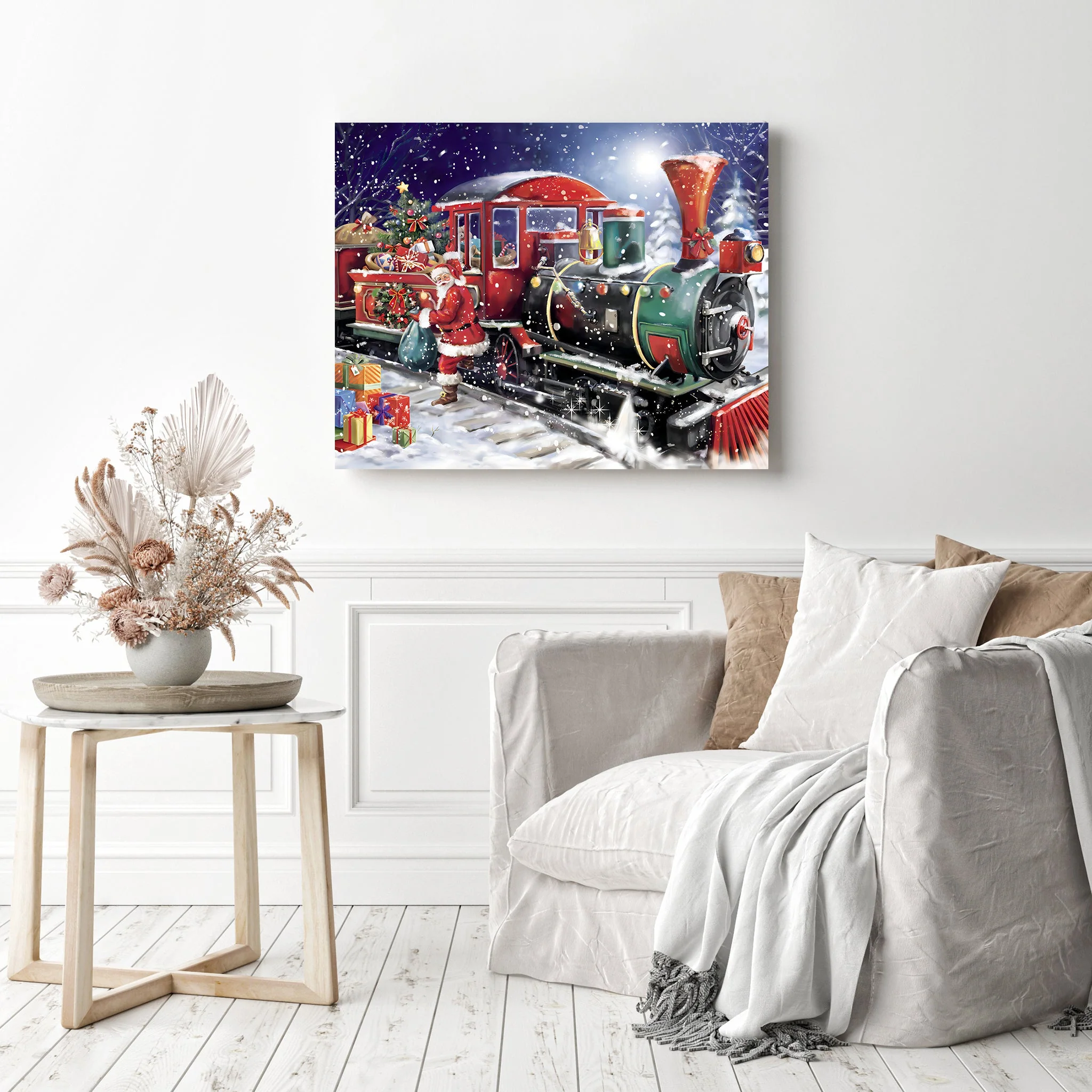 Christmas Train | Diamond Painting - Image 3
