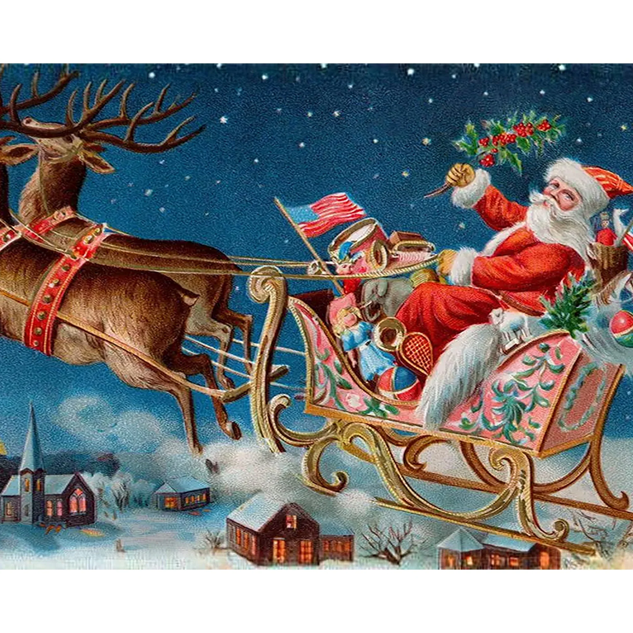 Christmas in America | Diamond Painting - Image 2