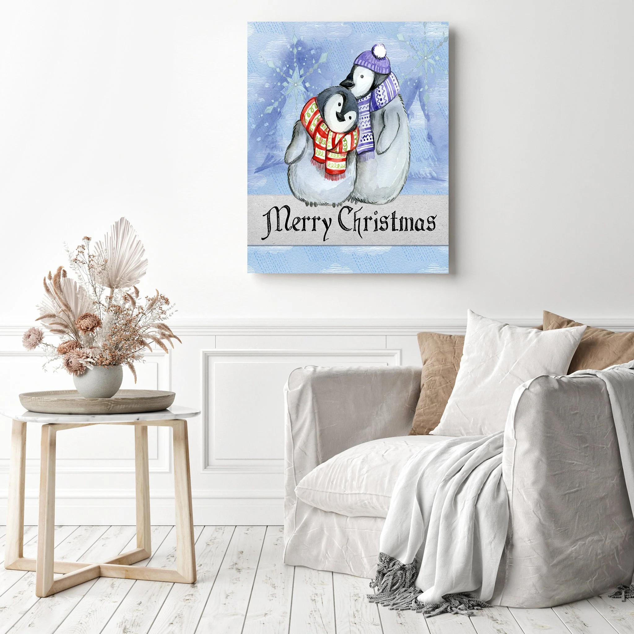 Christmas Penguins | Diamond Painting - Image 3