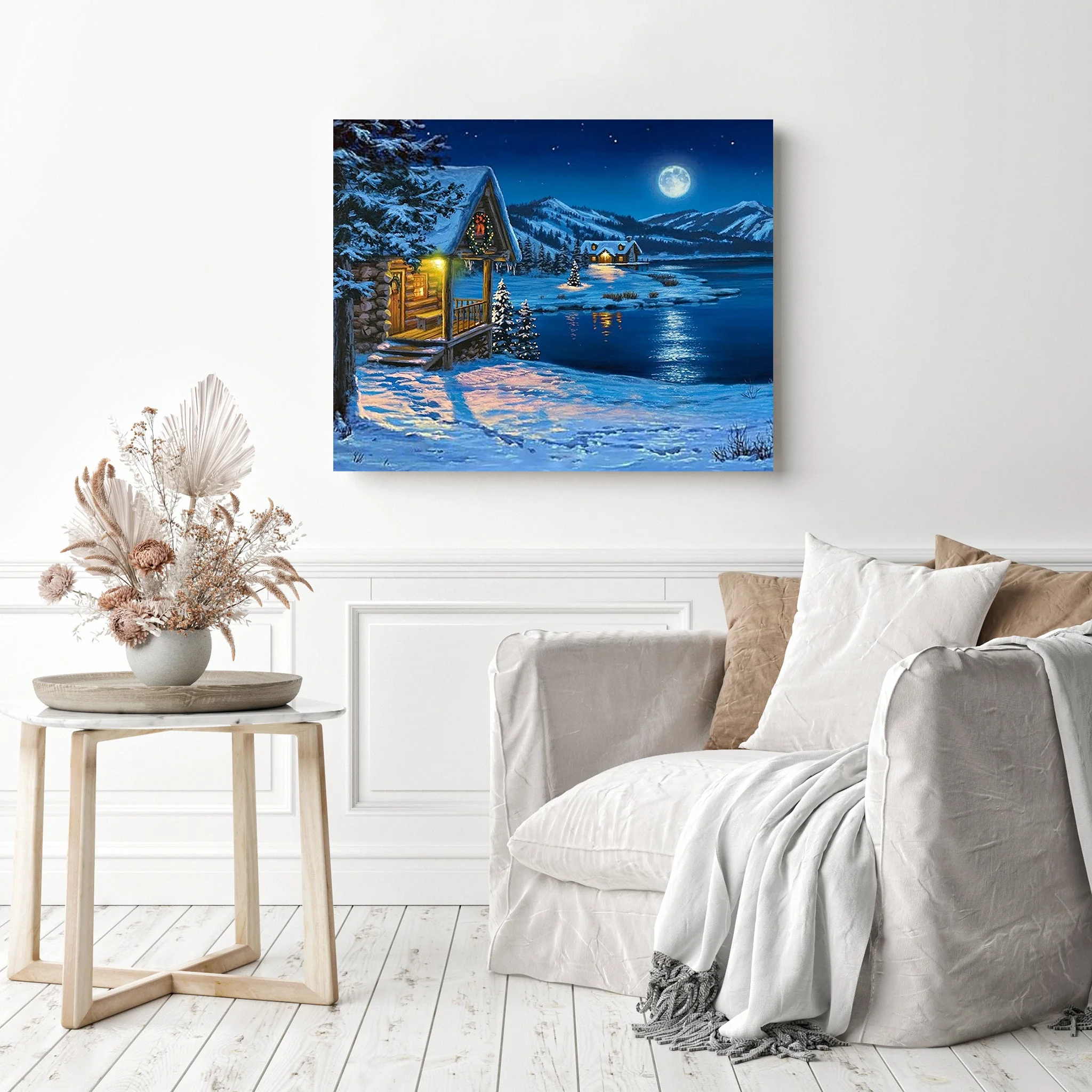 Pretty Christmas Night | Diamond Painting - Image 3