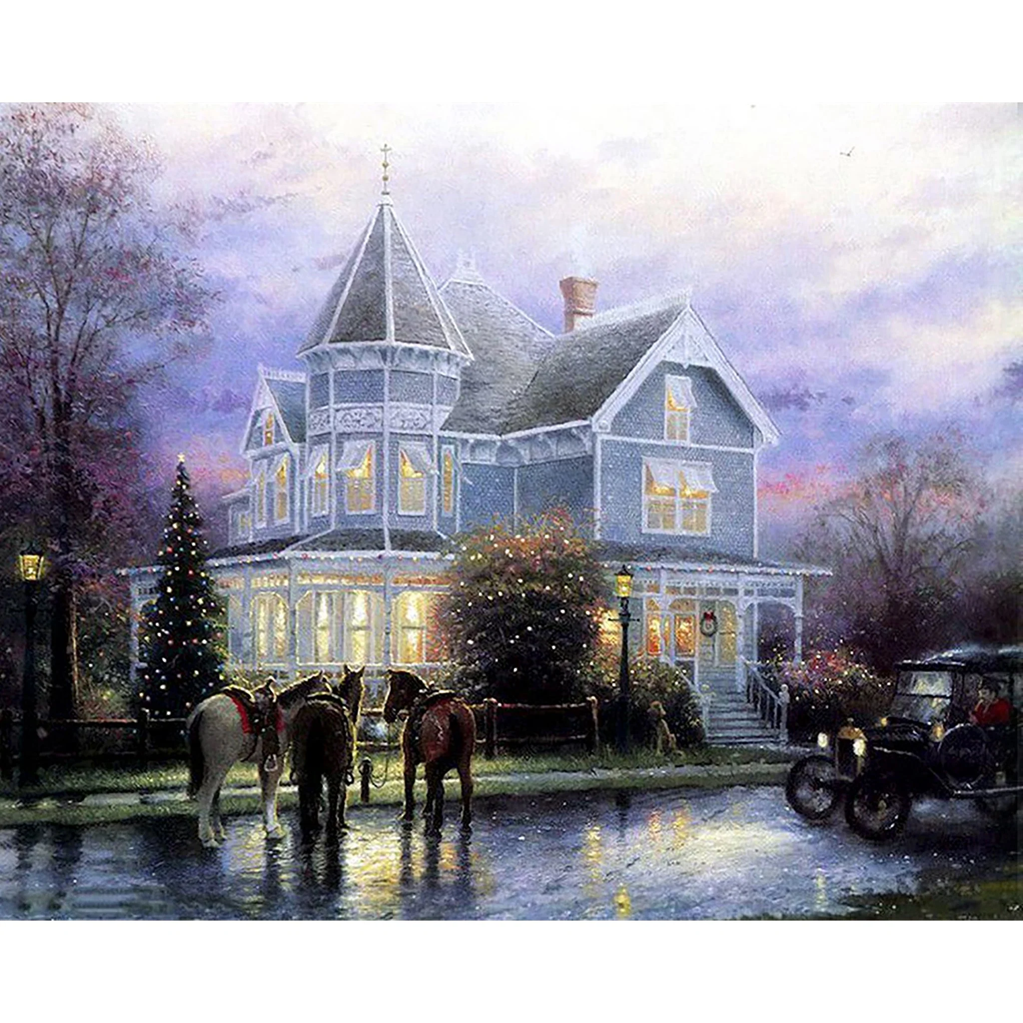 A Home for Christmas | Diamond Painting - Image 2