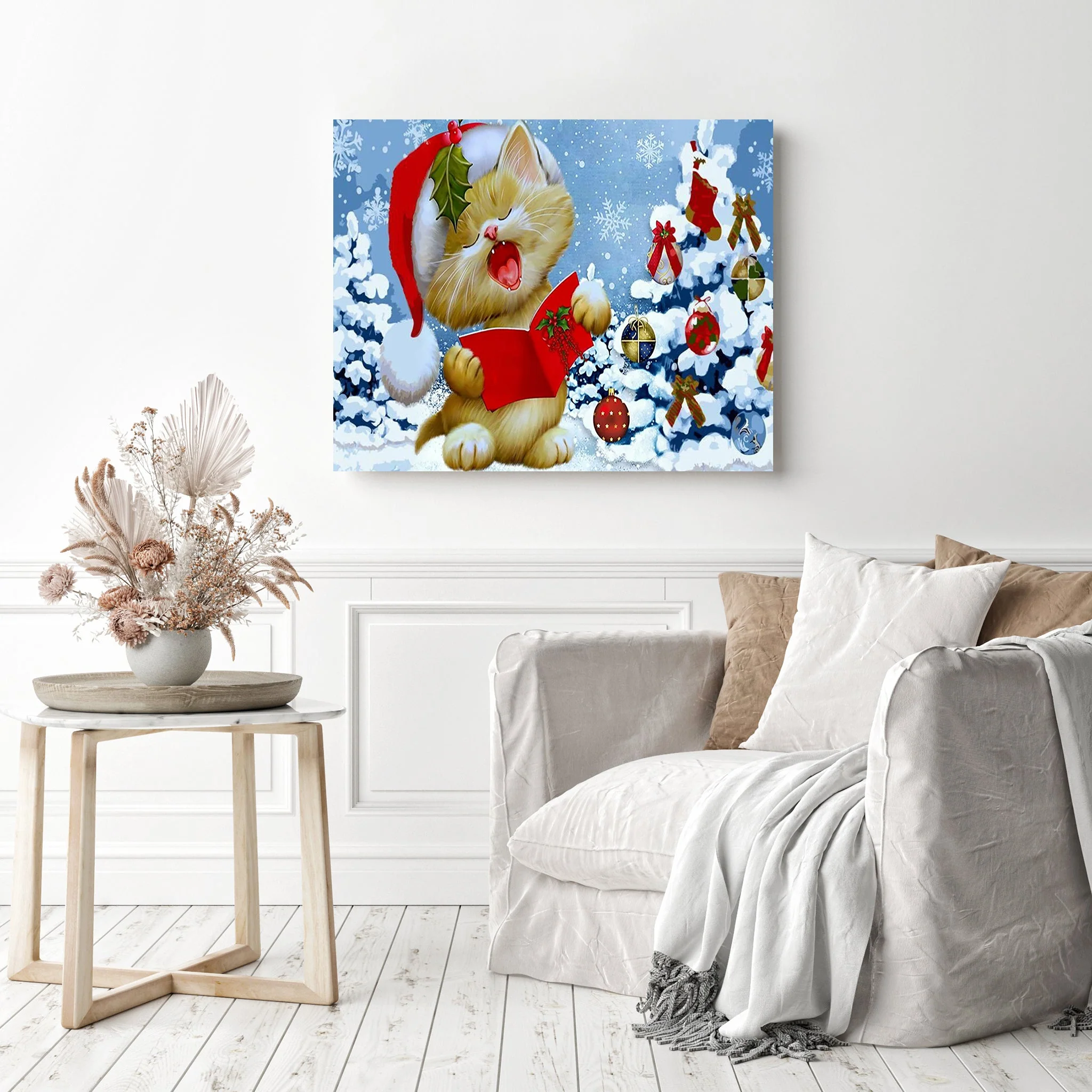 A Very Meowy Christmas | Diamond Painting - Image 3
