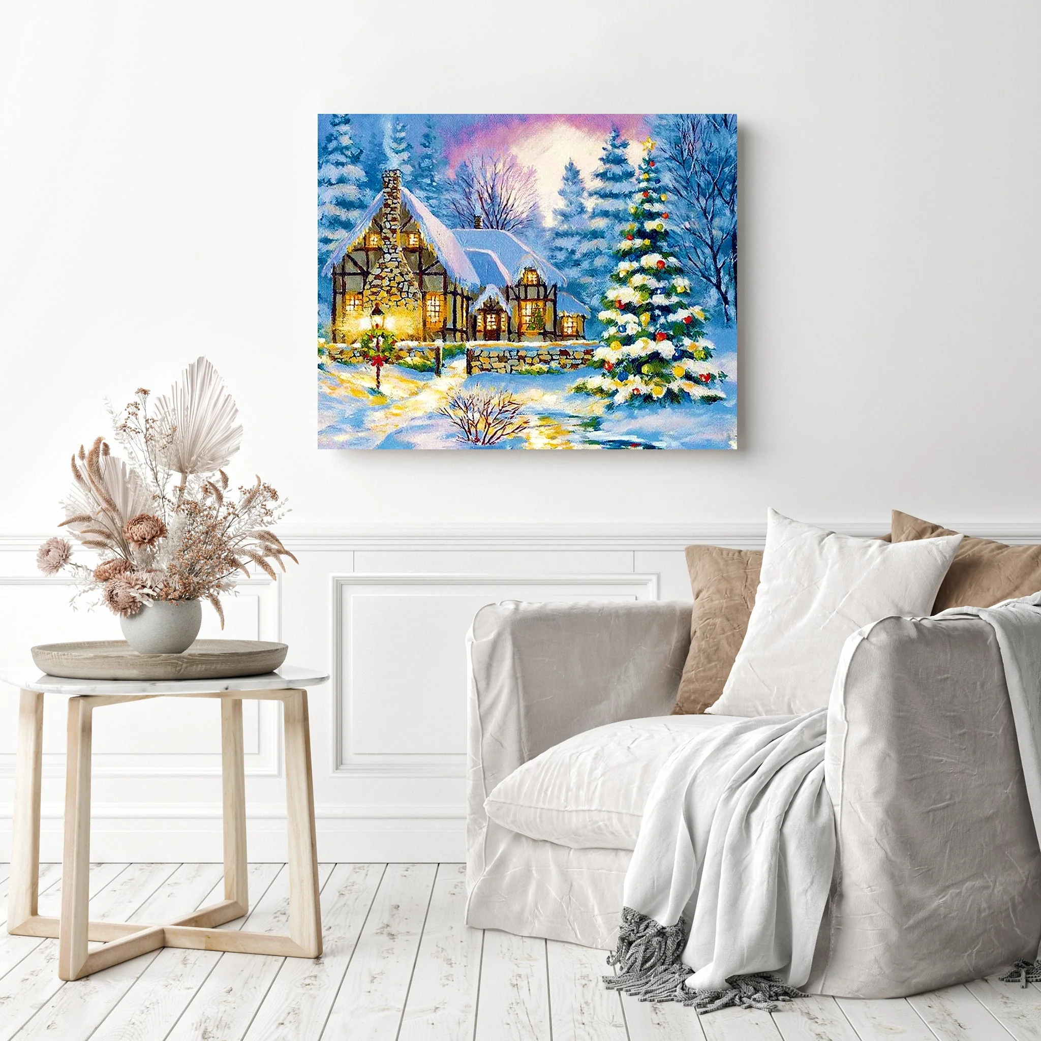 Christmas Winter Village | Diamond Painting - Image 3