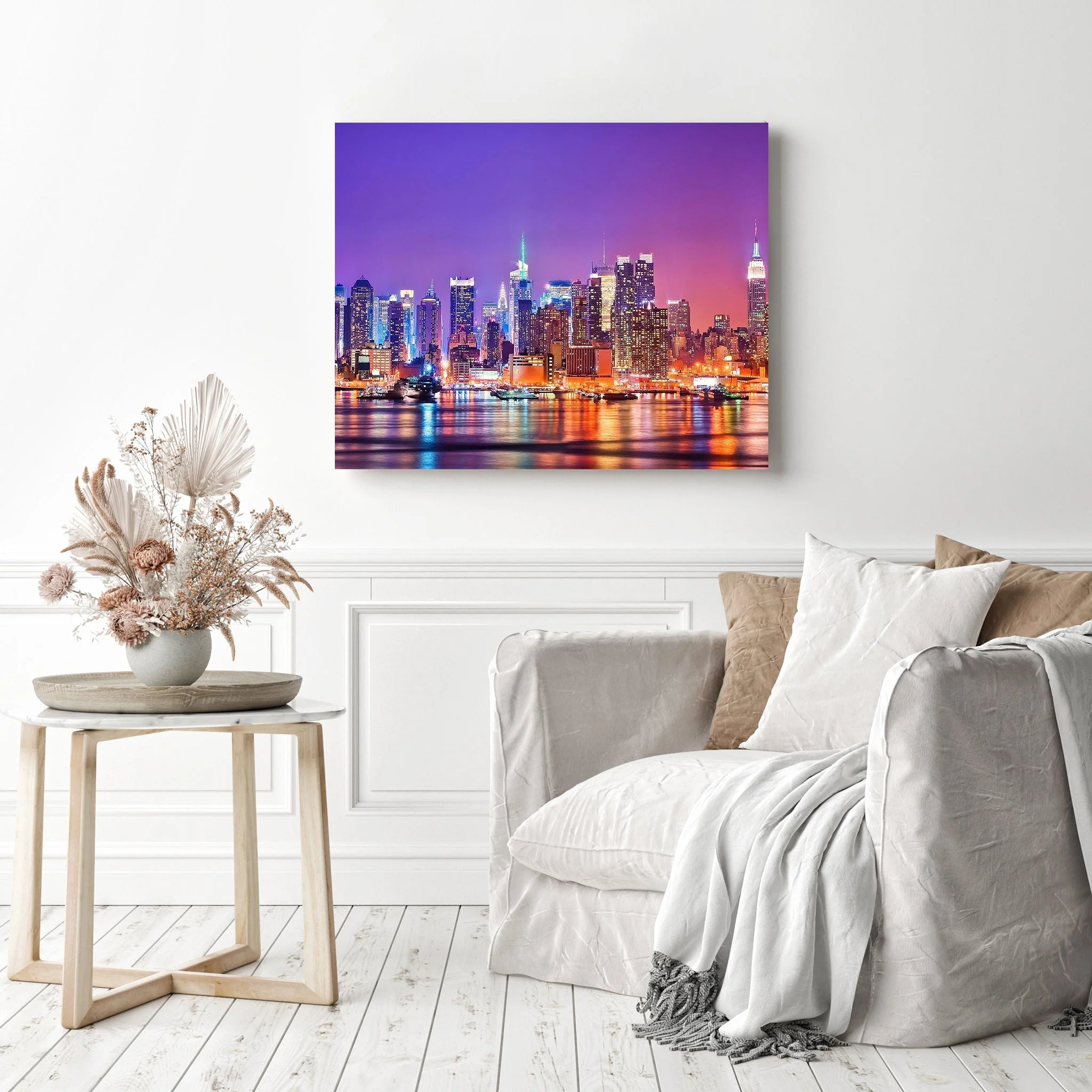 New York Night Skyline | Diamond Painting - Image 3