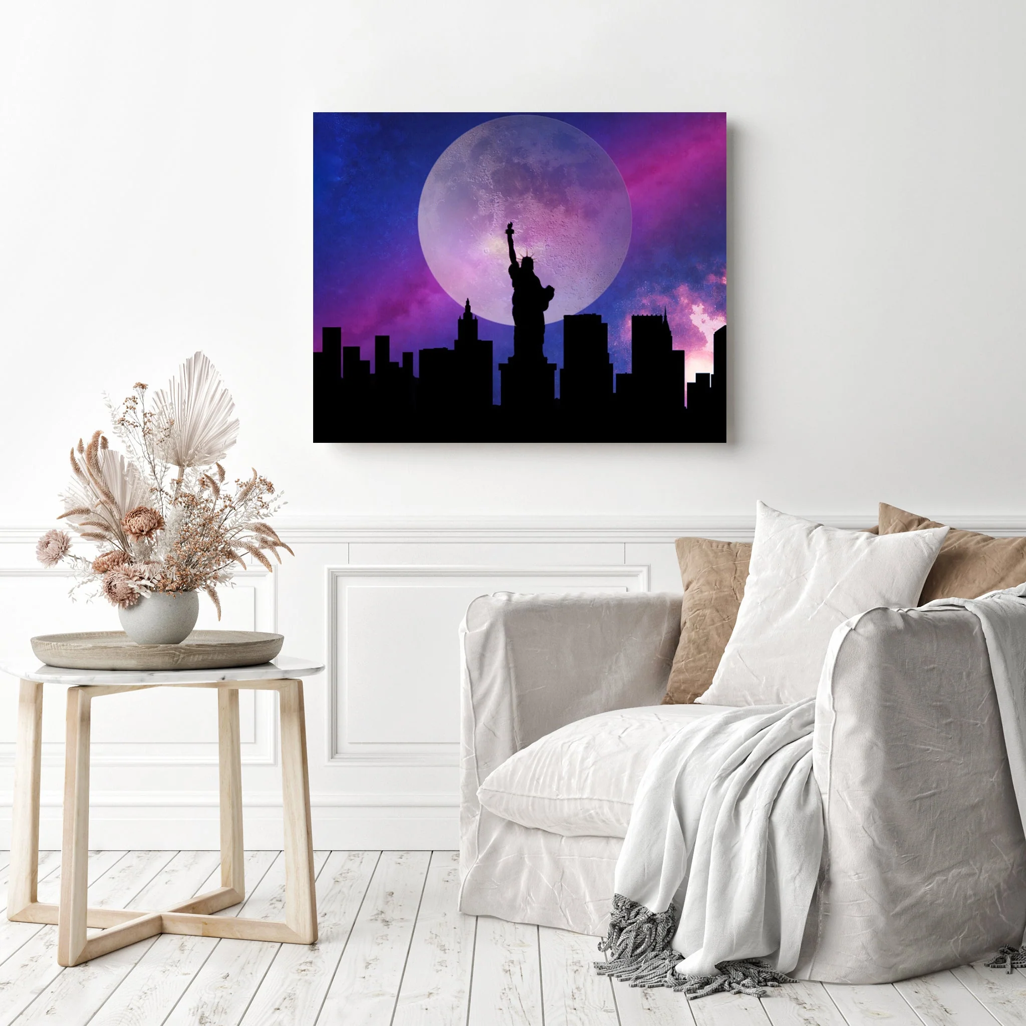 New York in the Moonlight | Diamond Painting - Image 3